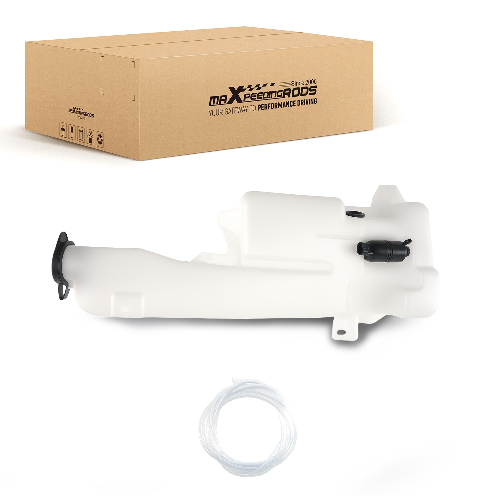 Front Washer Fluid Reservoir for GMC Sierra 1500/2500/3500 99-07 GM1288121