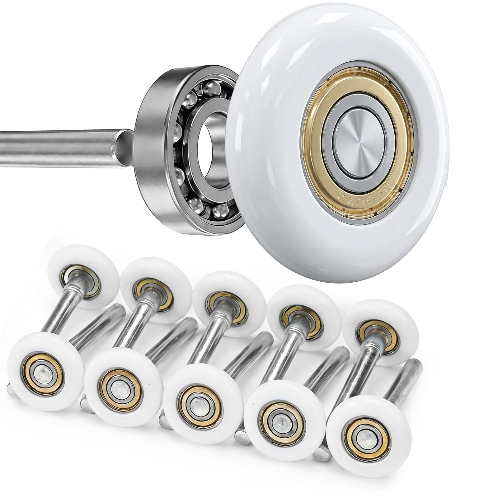 Terpheety Nylon Garage Door Rollers 10 Pack  2\