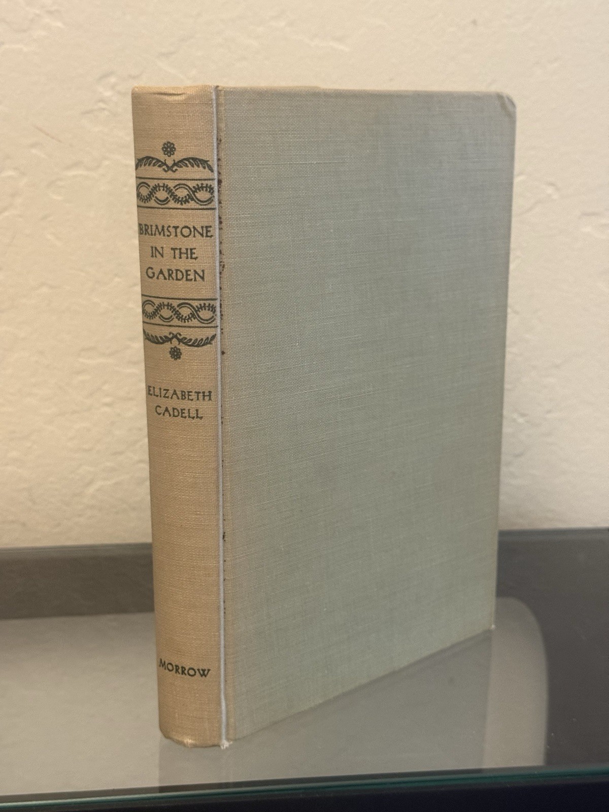 Brimstone in the Garden by Elizabeth Cadell 1950 Hardcover Brimstone in the Garden by Elizabeth Cadell 1950 Hardcover