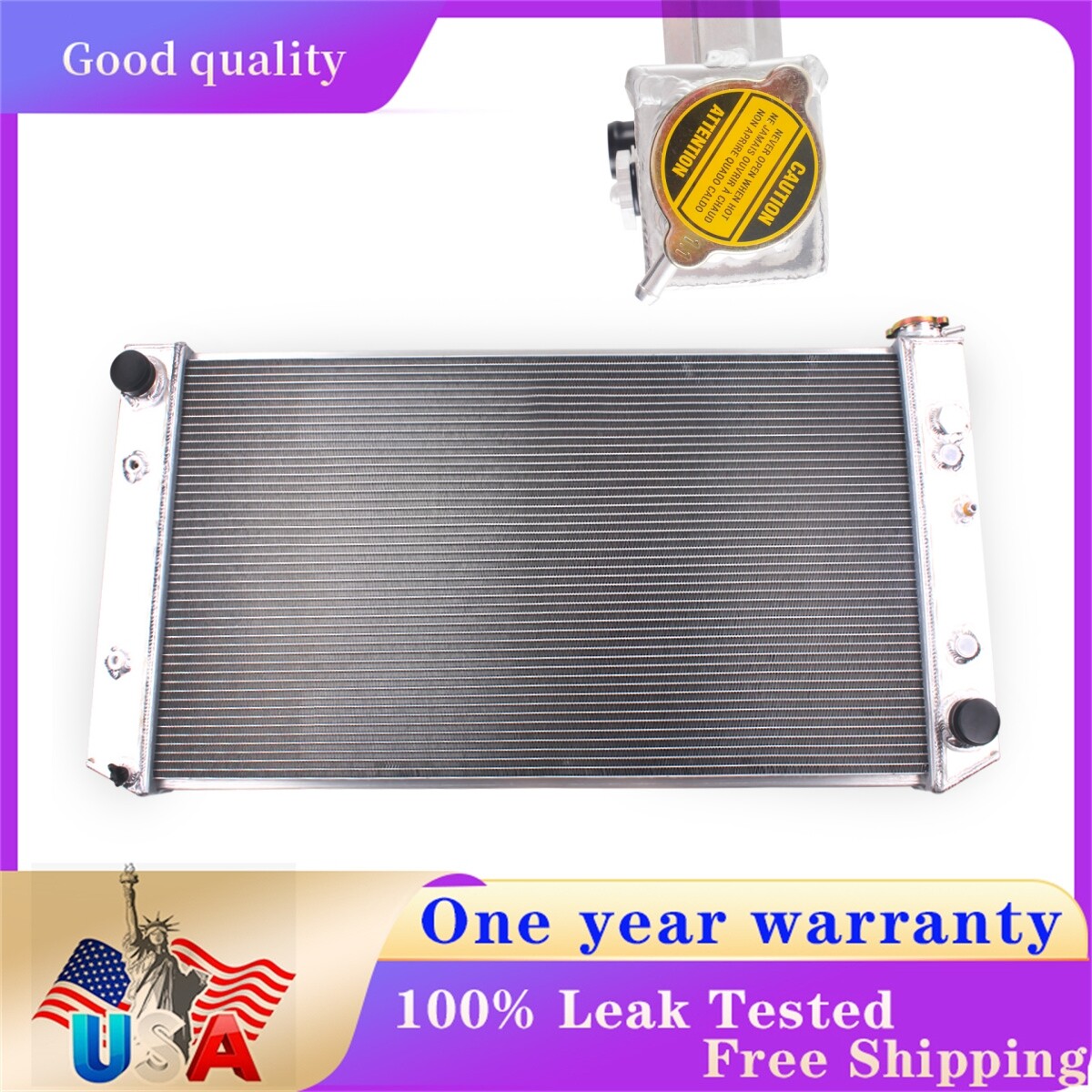 Fits 1982-91 CHEVY GMC C/K C1500 2500 Pickup 6.2 V8 Diesel Radiator CC850 3 Rows
