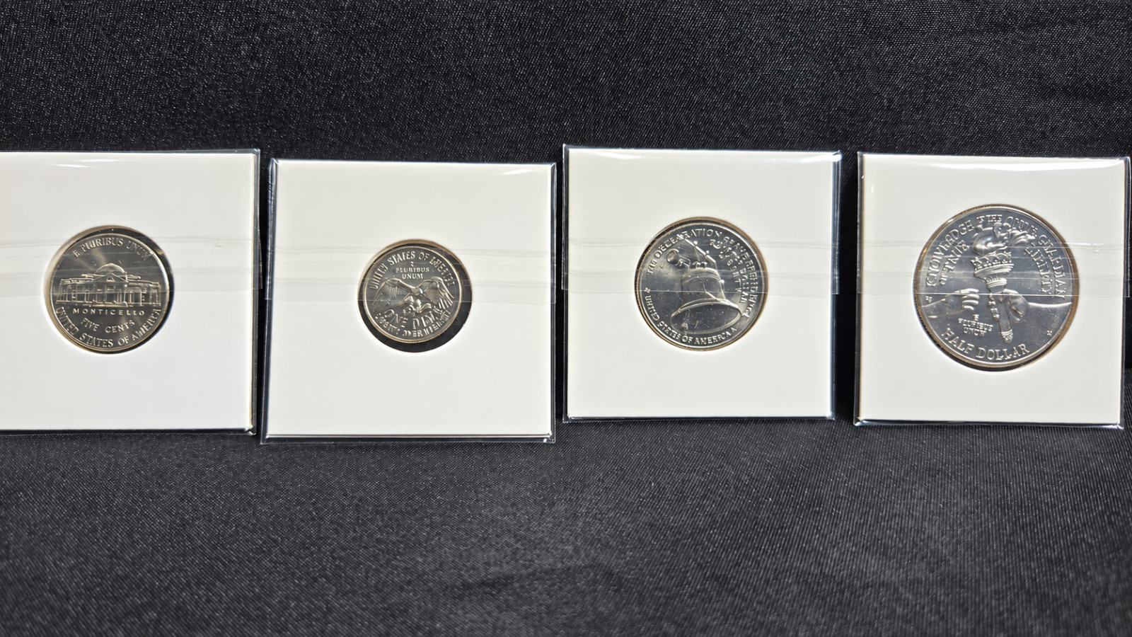 2026 D Semiquincentennial 4 Coin Set Half Dollar Quarter Dime Nickel