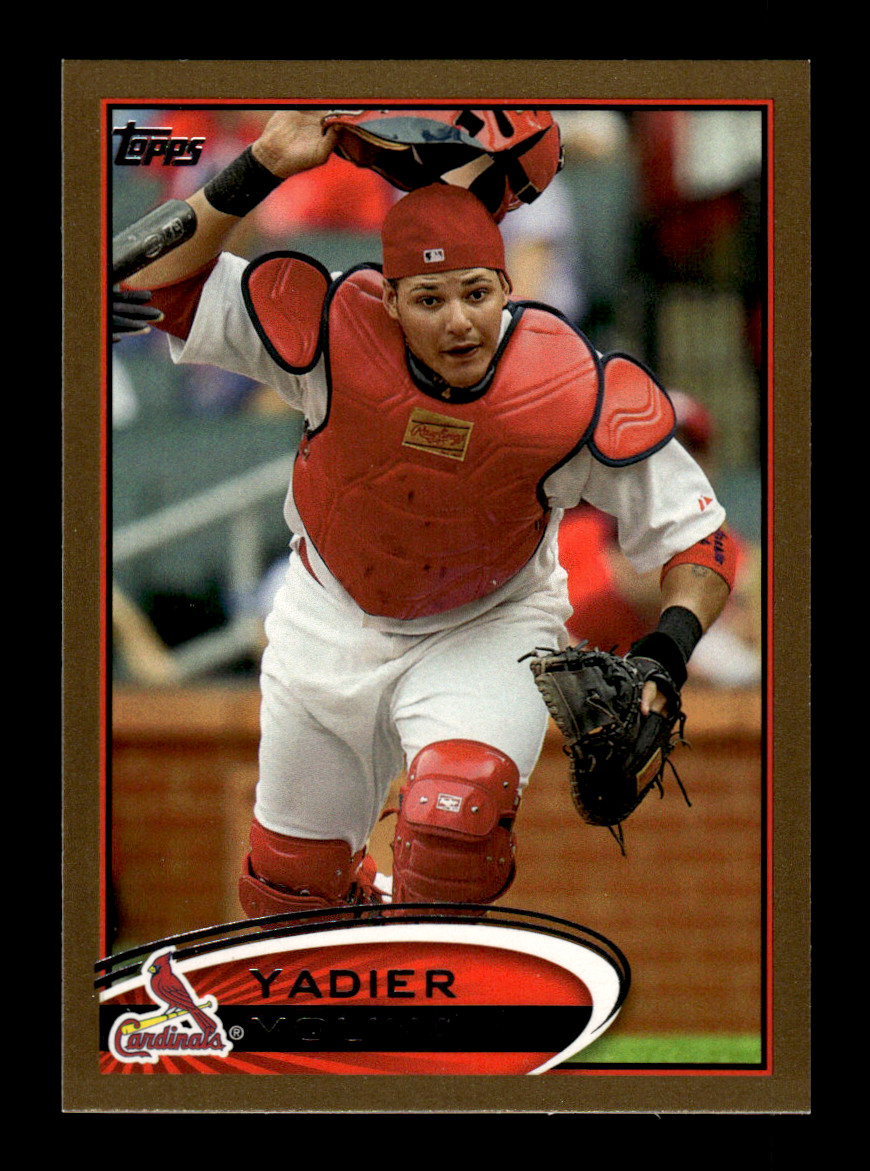 Yadier Molina ~ 2012-2023 Topps Gold Parallels ~ Choose Your Card Yadier Molina ~ 2012-2023 Topps Gold Parallels ~ Choose Your Card
