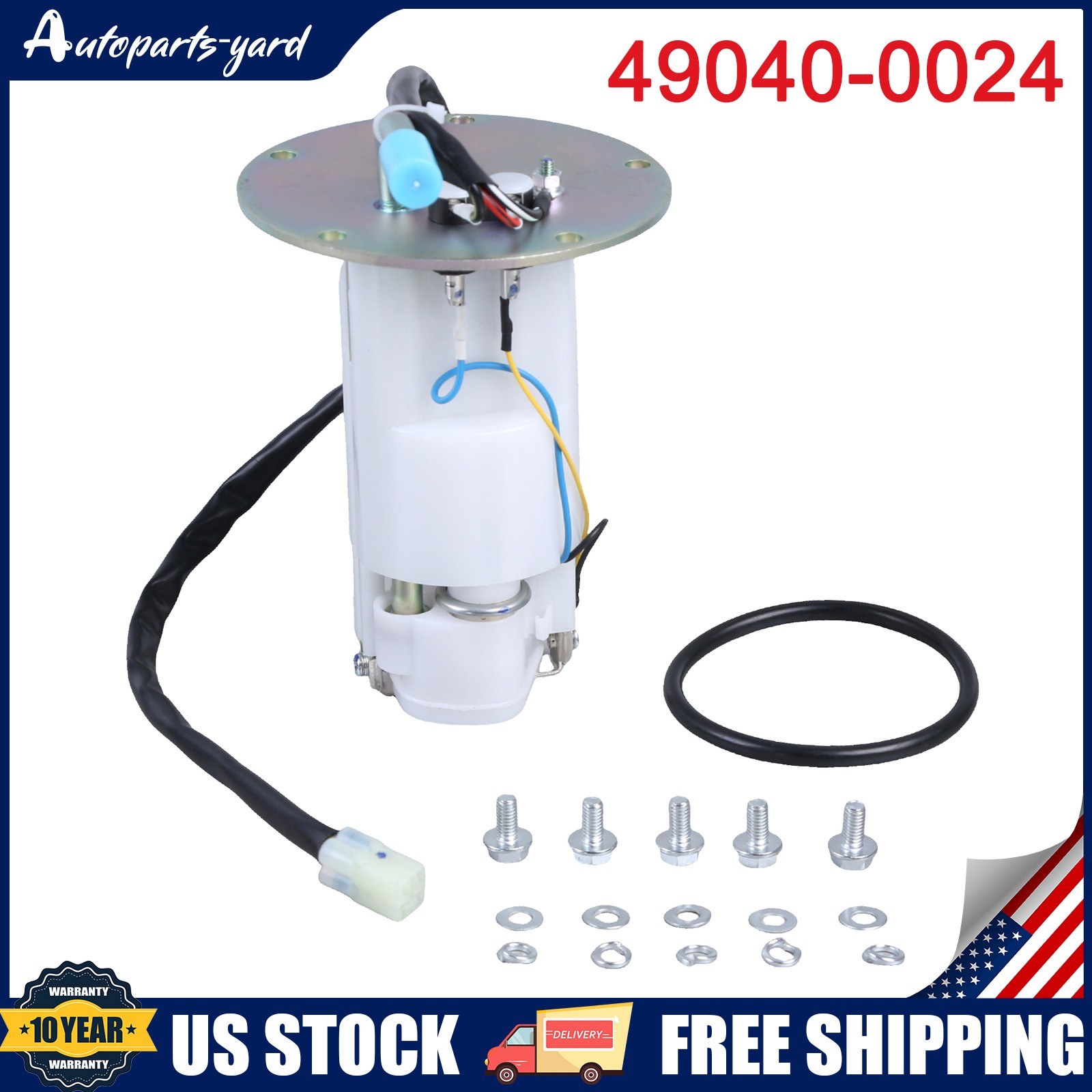 Fuel Pump Assembly for Kawasaki Ninja ZX14 ZX14R 2008 2009 2010-2023 49040-0024