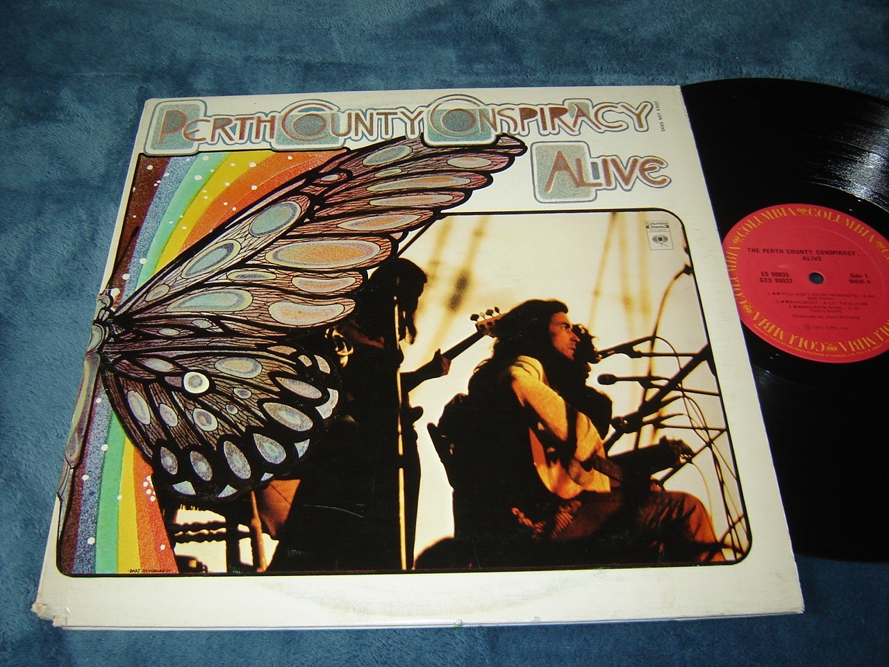 Perth County Conspiracy - Alive 2LP Canada Columbia folk