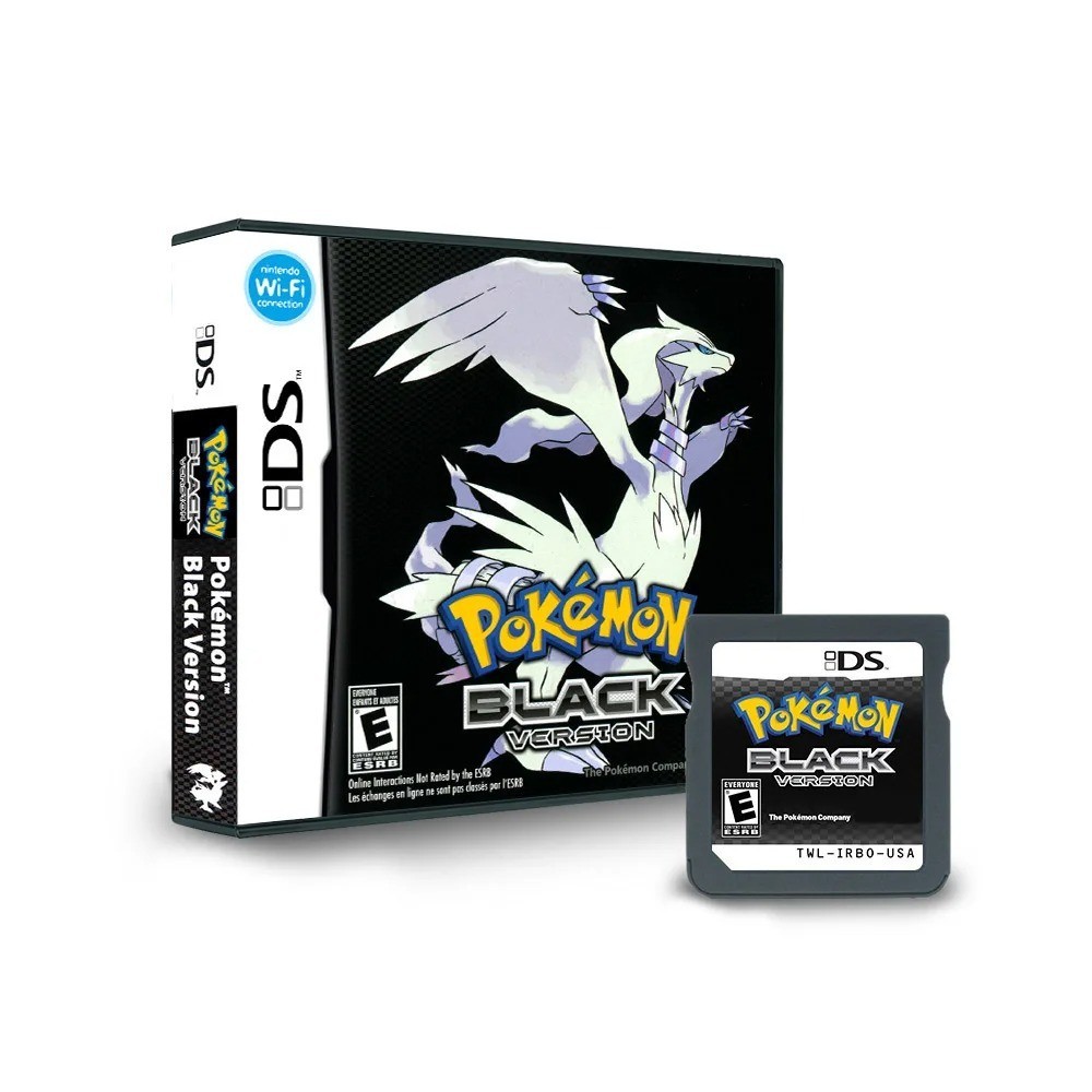 Pokemon Black Version 1/2 for Nintendo DS Game Card