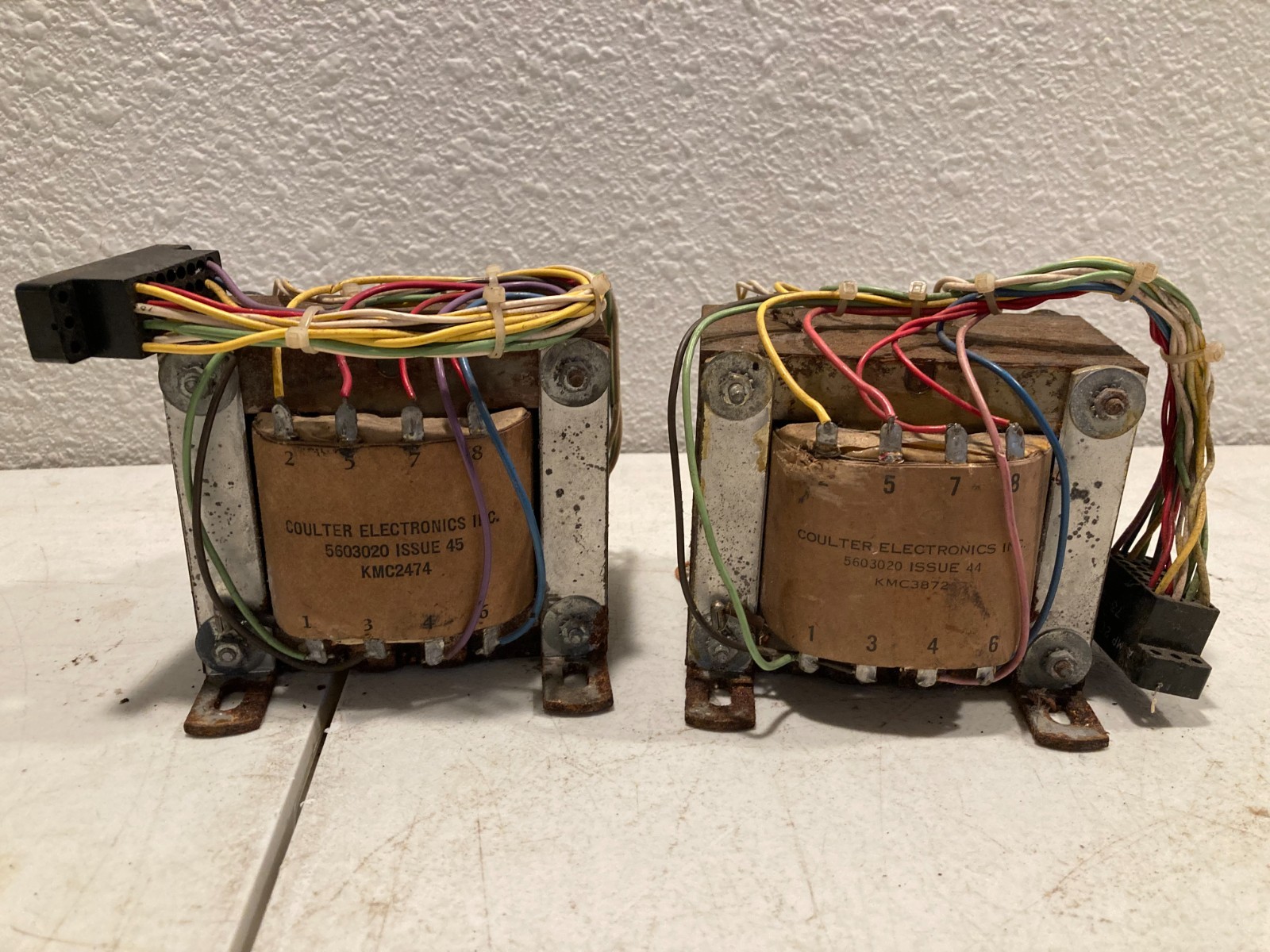 Fisher 44 45 Power Amplifier Driver Transformers ( KMC2474 KMC3872 )