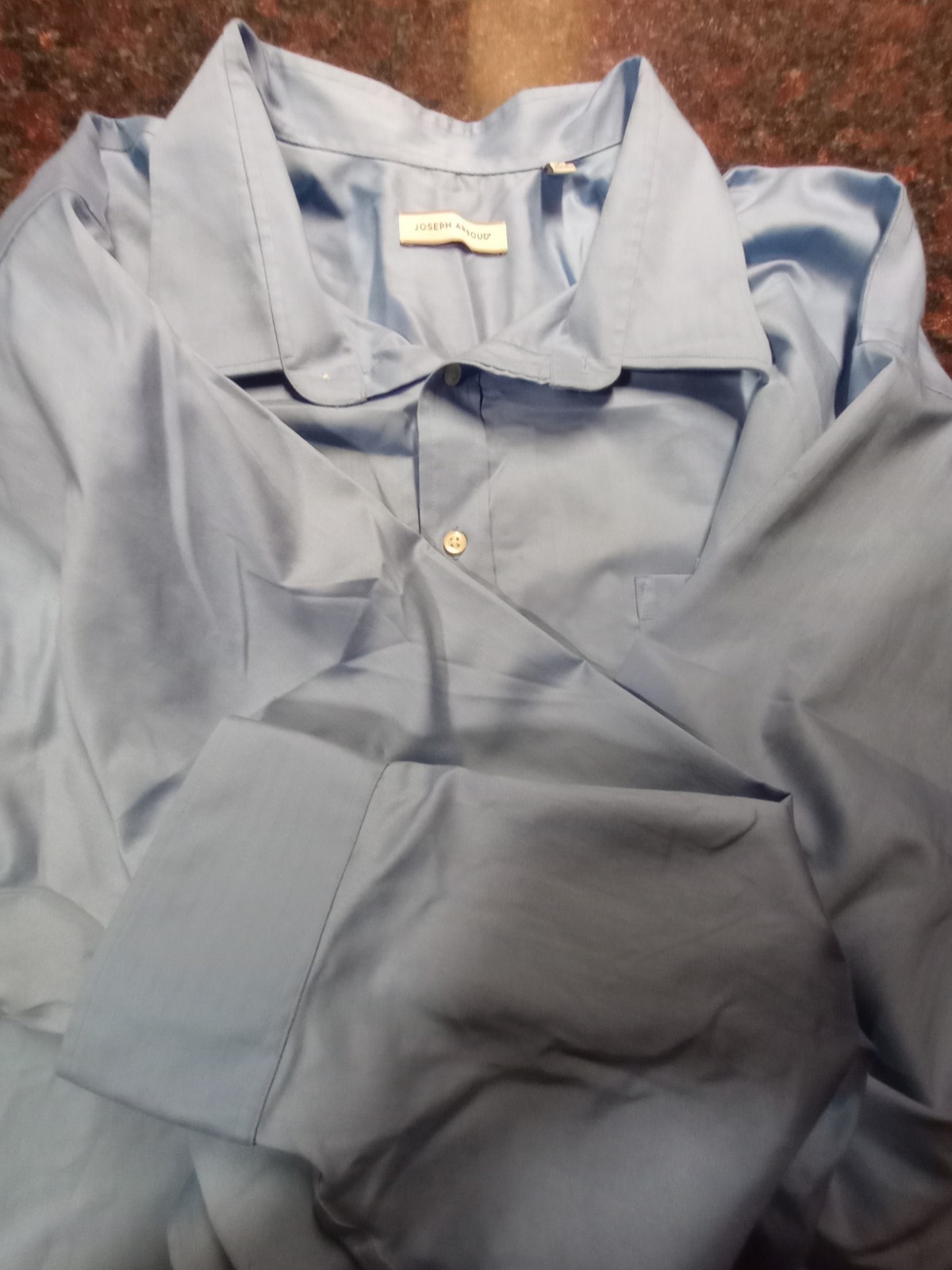0113 NWT Joseph Abboud Tailored Fit Blue Dress Shirt Button Down 20 38/39 B&T NW 0113 NWT Joseph Abboud Tailored Fit Blue Dress Shirt Button Down 20 38/39 B&T NW