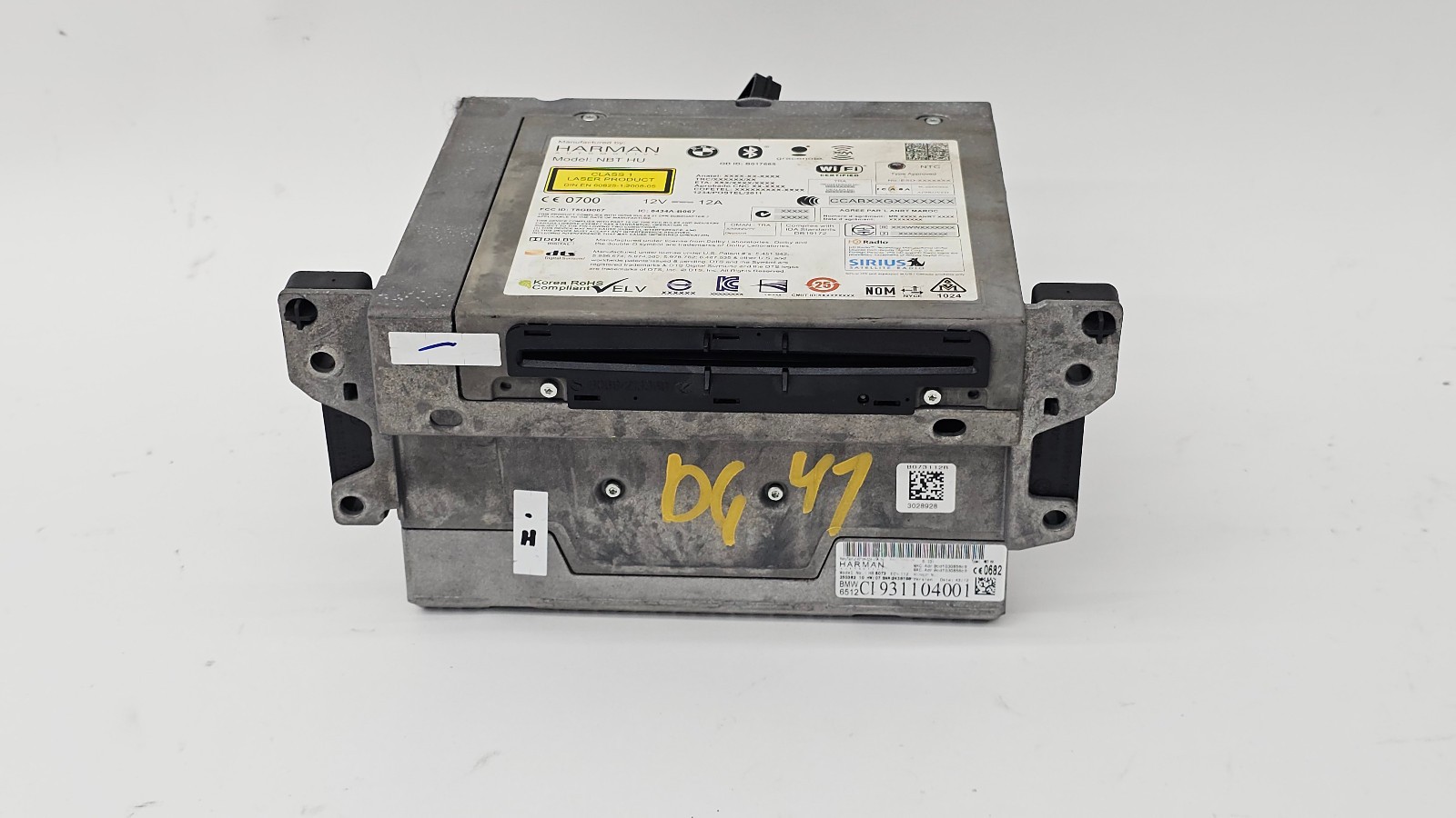 11-16 BMW F10 5-Series Harman Navigation Radio CD Receiver Head Unit HB B073 OEM