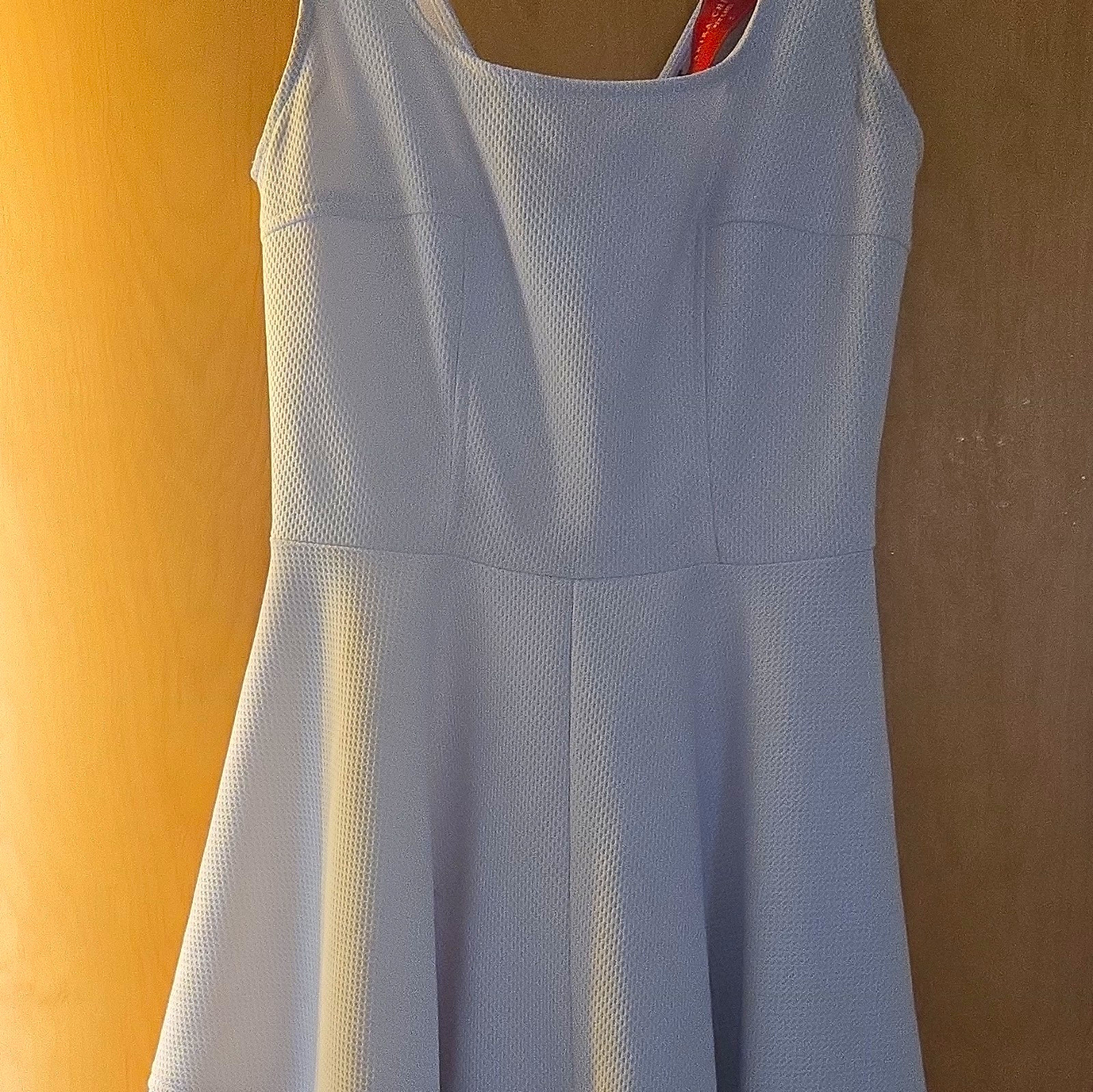 Akira Chicago White Fit & Flare Dress Scoop Neck Sleeveless Zip Short Size S Akira Chicago White Fit & Flare Dress Scoop Neck Sleeveless Zip Short Size S