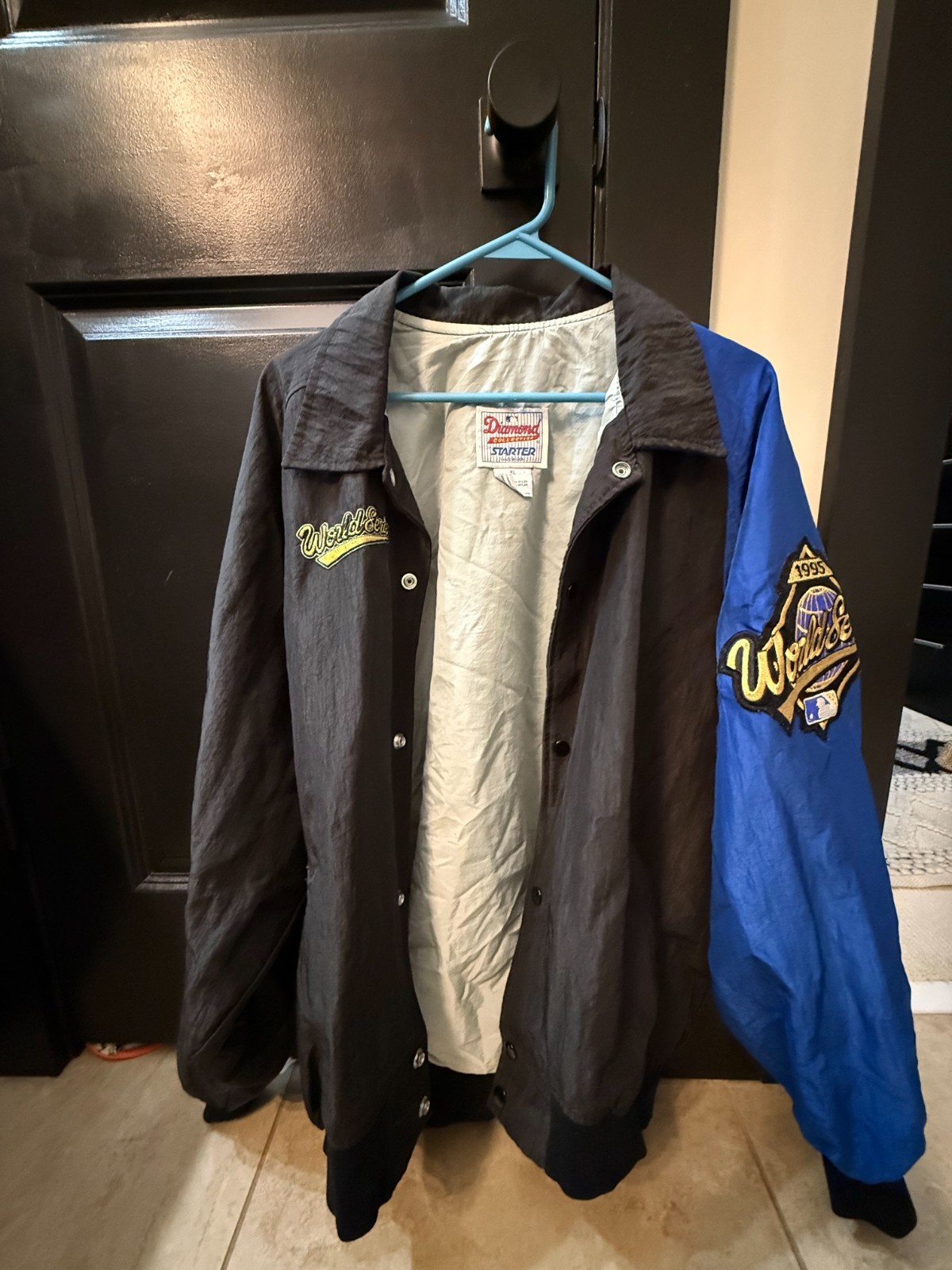 vintage Starter Diamond Collection 1995 world series jacket XL vintage Starter Diamond Collection 1995 world series jacket XL
