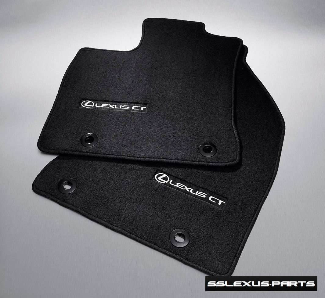 Lexus CT200H (2011-2017) OEM Genuine CARPET FLOOR MATS SET(Black) PT208-76110-25 Lexus CT200H (2011-2017) OEM Genuine CARPET FLOOR MATS SET(Black) PT208-76110-25