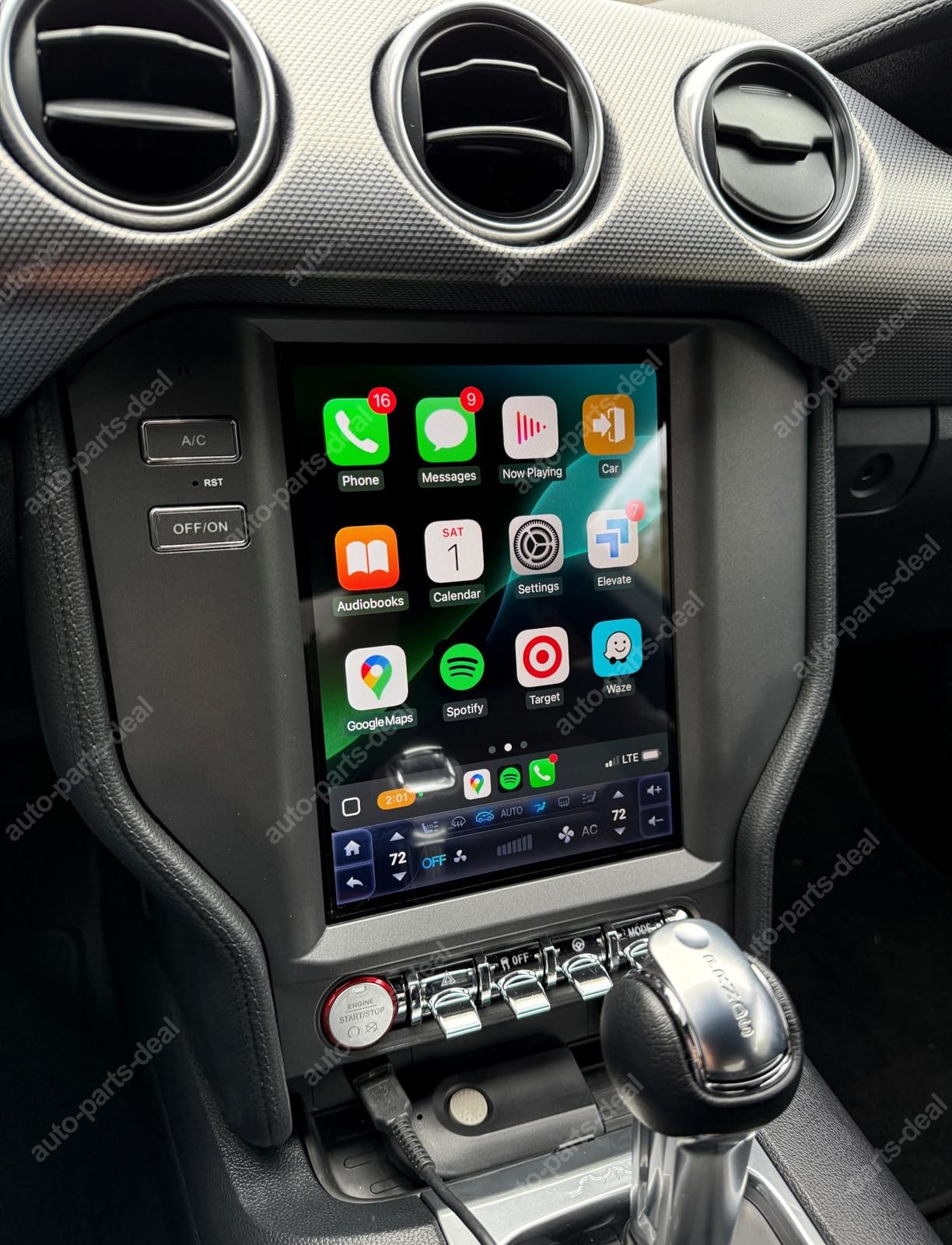 4+64G For 2015-2021 Ford Mustang 9.7\