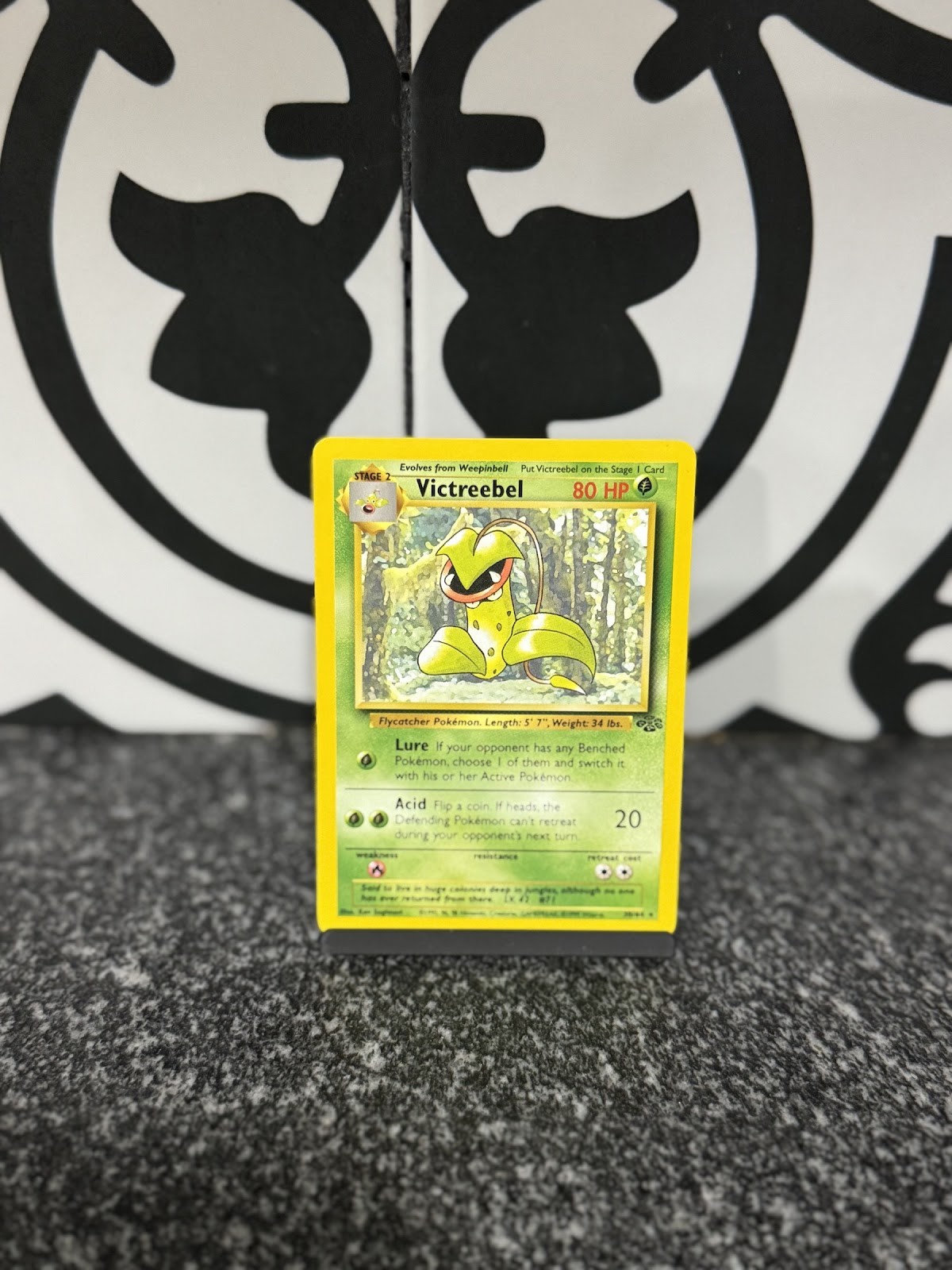 Pokemon Victreebel 30/64 Jungle Unlimited WOTC 1999 Vintage Raw