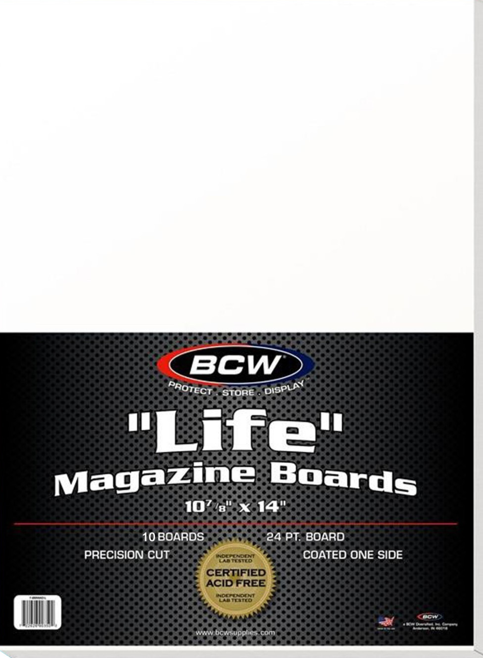 10 BCW Life Magazine Size Backing Boards Lobby Card Storage Backer 10-7/8 x 14\ 10 BCW Life Magazine Size Backing Boards Lobby Card Storage Backer 10-7/8 x 14\
