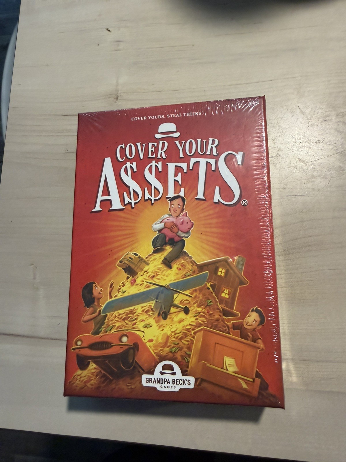 Grandpa Beck\'s Games Cover Your Assets Card Game