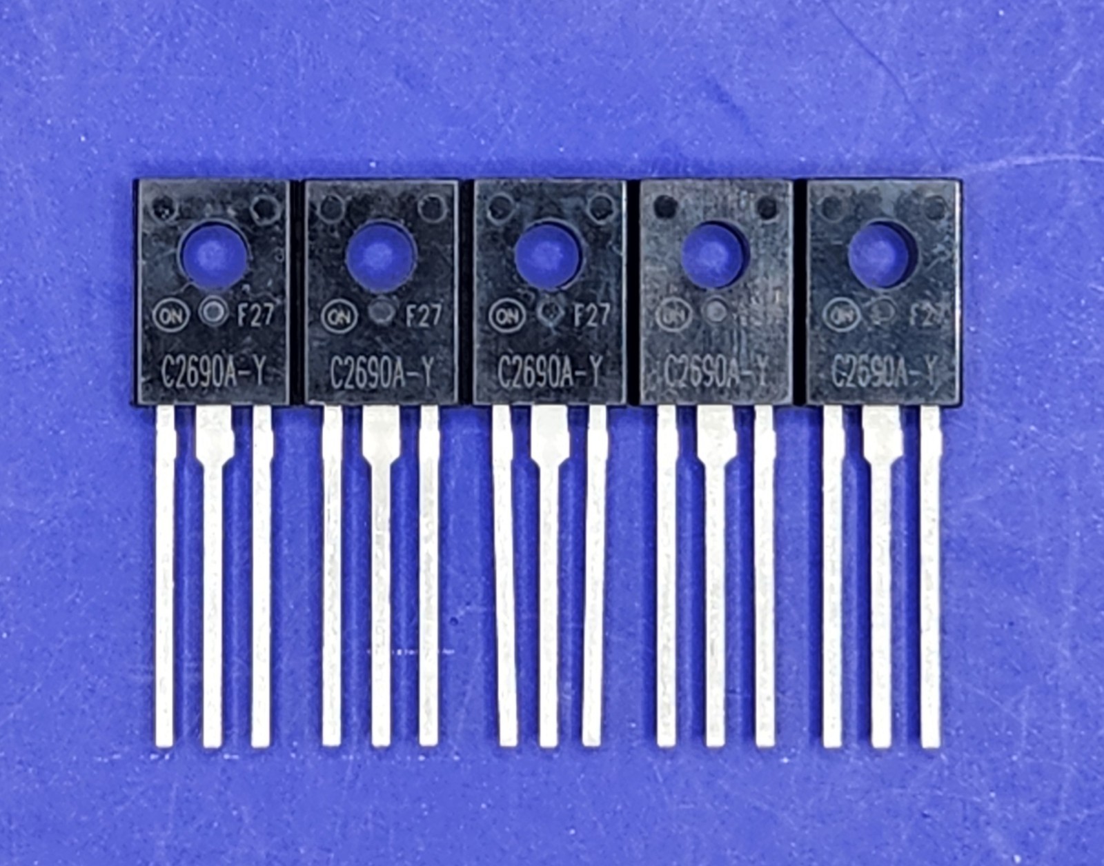 Five (5) Genuine Onsemi KSC2690 Transistors Fastest 
