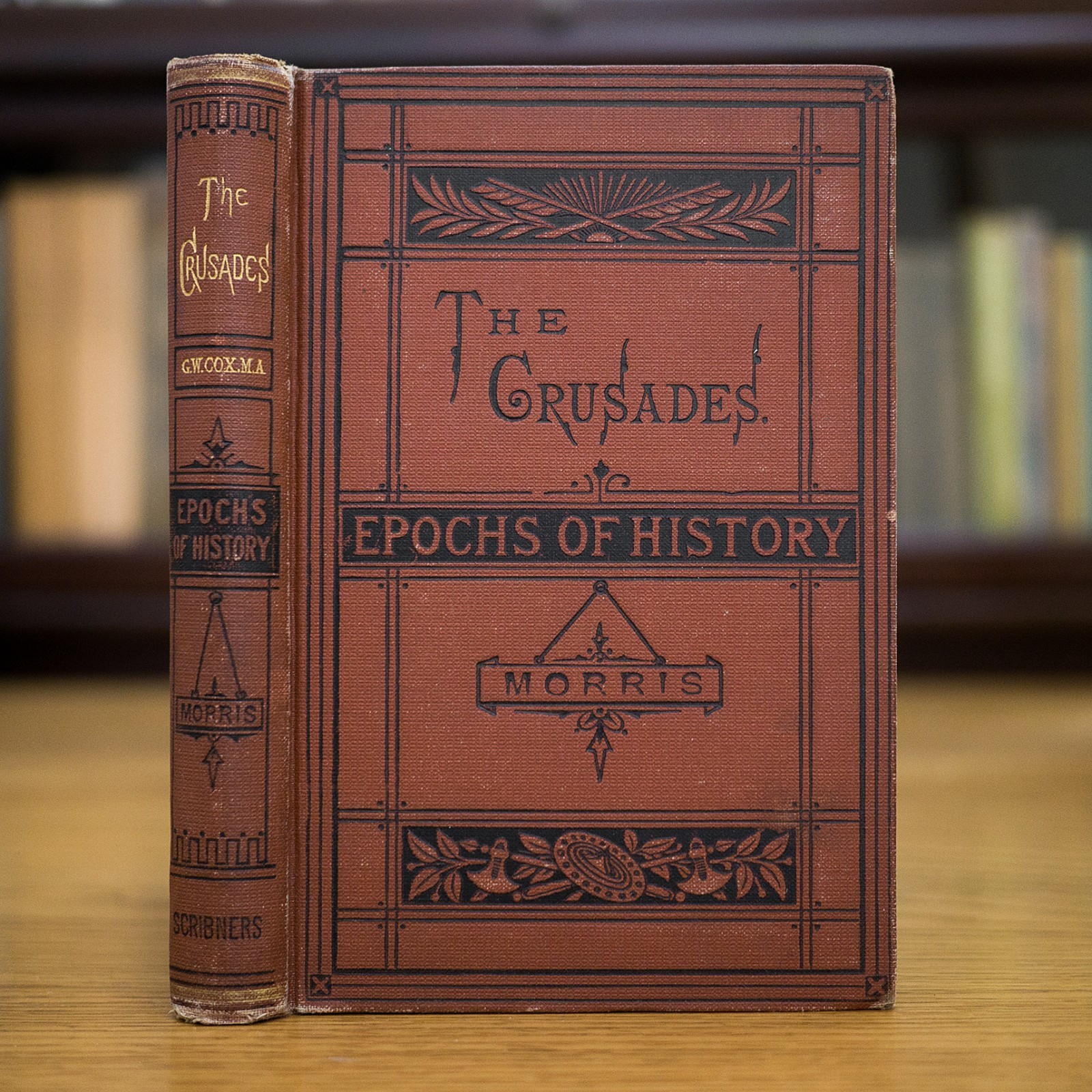 1883 HISTORY OF THE CRUSADES HOLY WAR MEDIEVAL KNIGHTS TEMPLAR ROME ANTIQUE BOOK