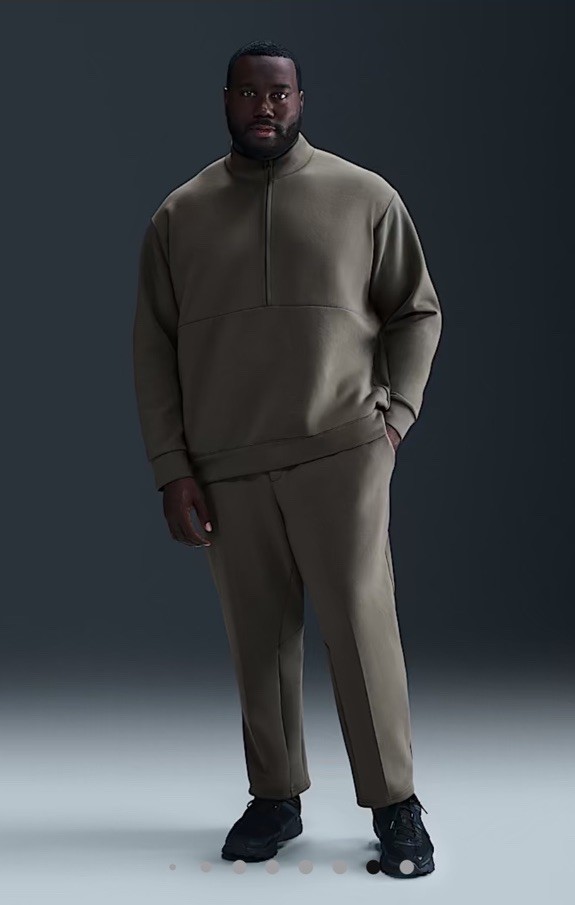 NWT $120 Nike 24.7 Impossibly Soft Dri-FIT 1/2 Zip Top Men’s Size XL HQ6953-289