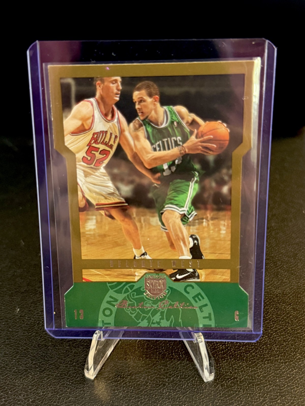 2004-05 Skybox L.E. - Delonte West #99 Gold Proof /150 (RC) 2004-05 Skybox L.E. - Delonte West #99 Gold Proof /150 (RC)