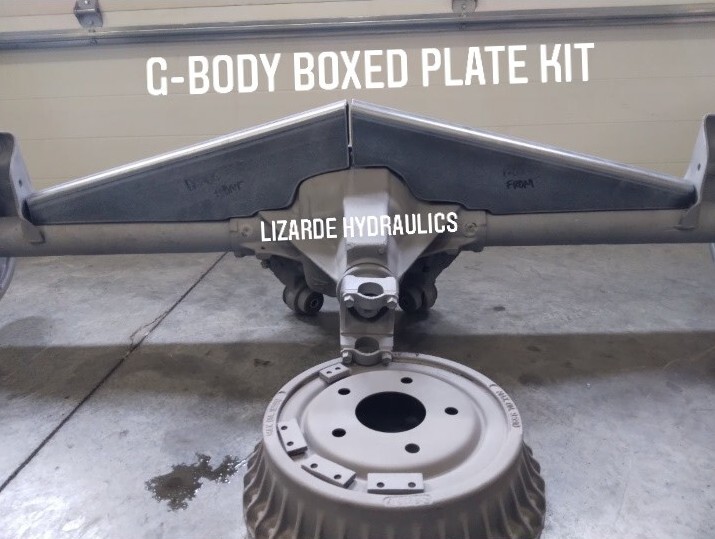 Lowrider Hydraulics, G Body HD Axel Reinforcement  *BOXED Plate 