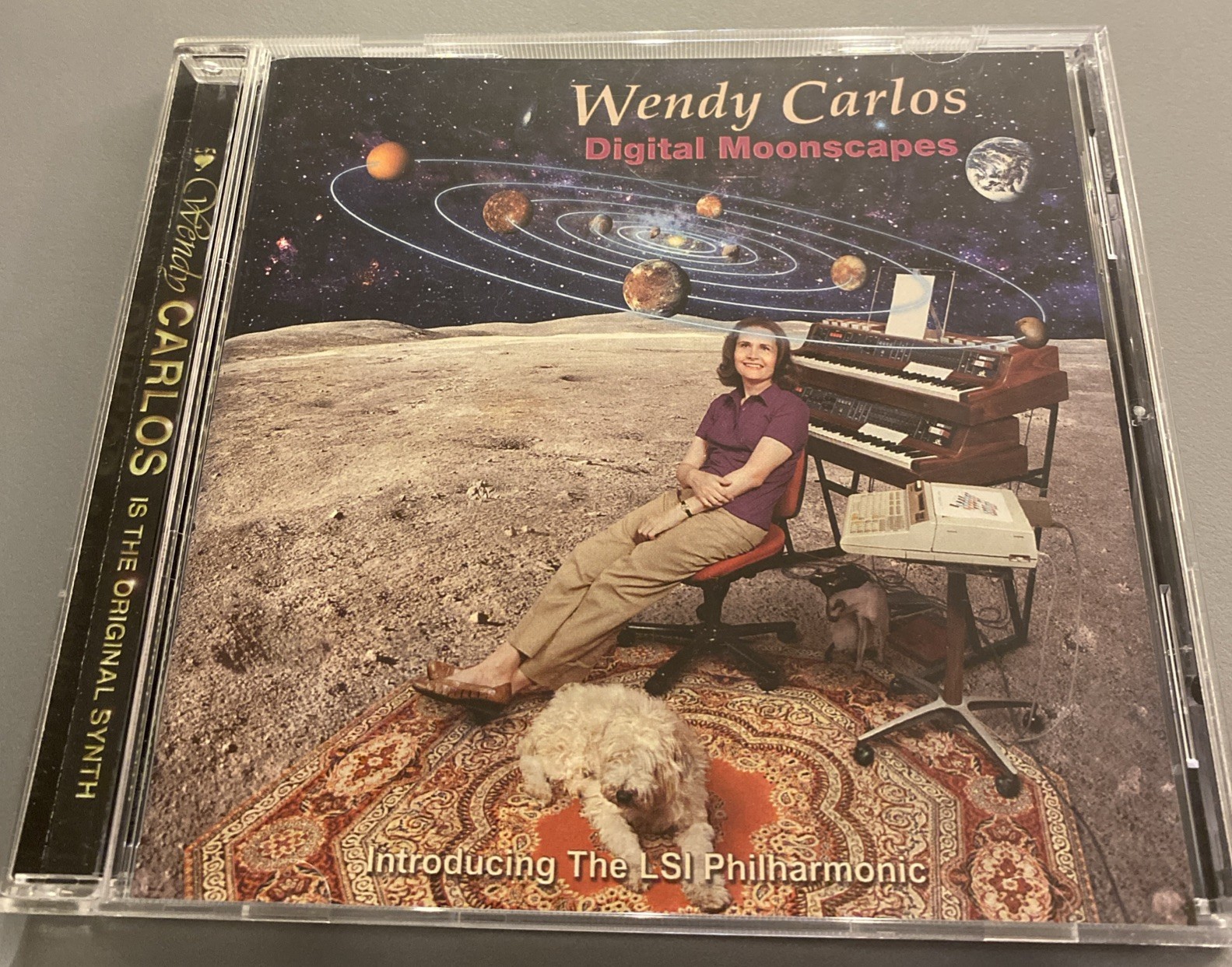 Wendy Carlos – Digital Moonscapes CD 2000 East Side Digital ESD LSI Philharmonic