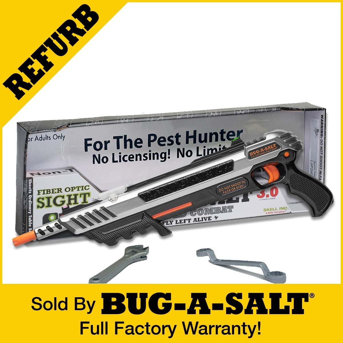 REFURBISHED BUG-A-SALT ADVANCED COMBAT FIBER OPTIC 3.0