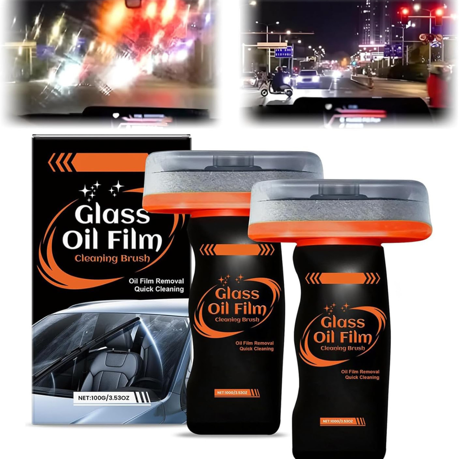 Automotive Oilfilm,Qifor Car Oil Film Cleaner,Glass Guard,2026 NEW Glass Cleaner