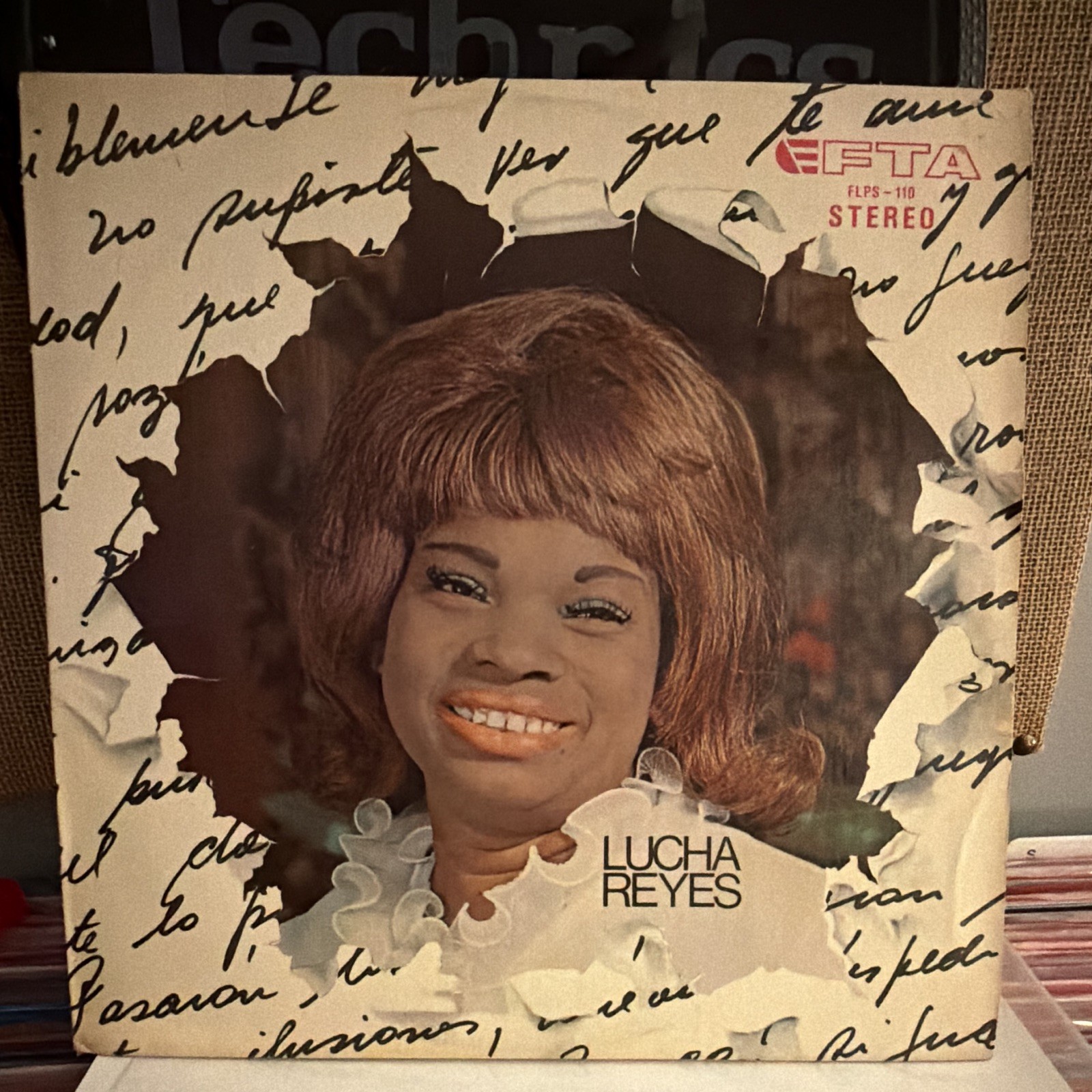 Lucha Reyes La Morena De Oro Del Peru LP FTA 12
