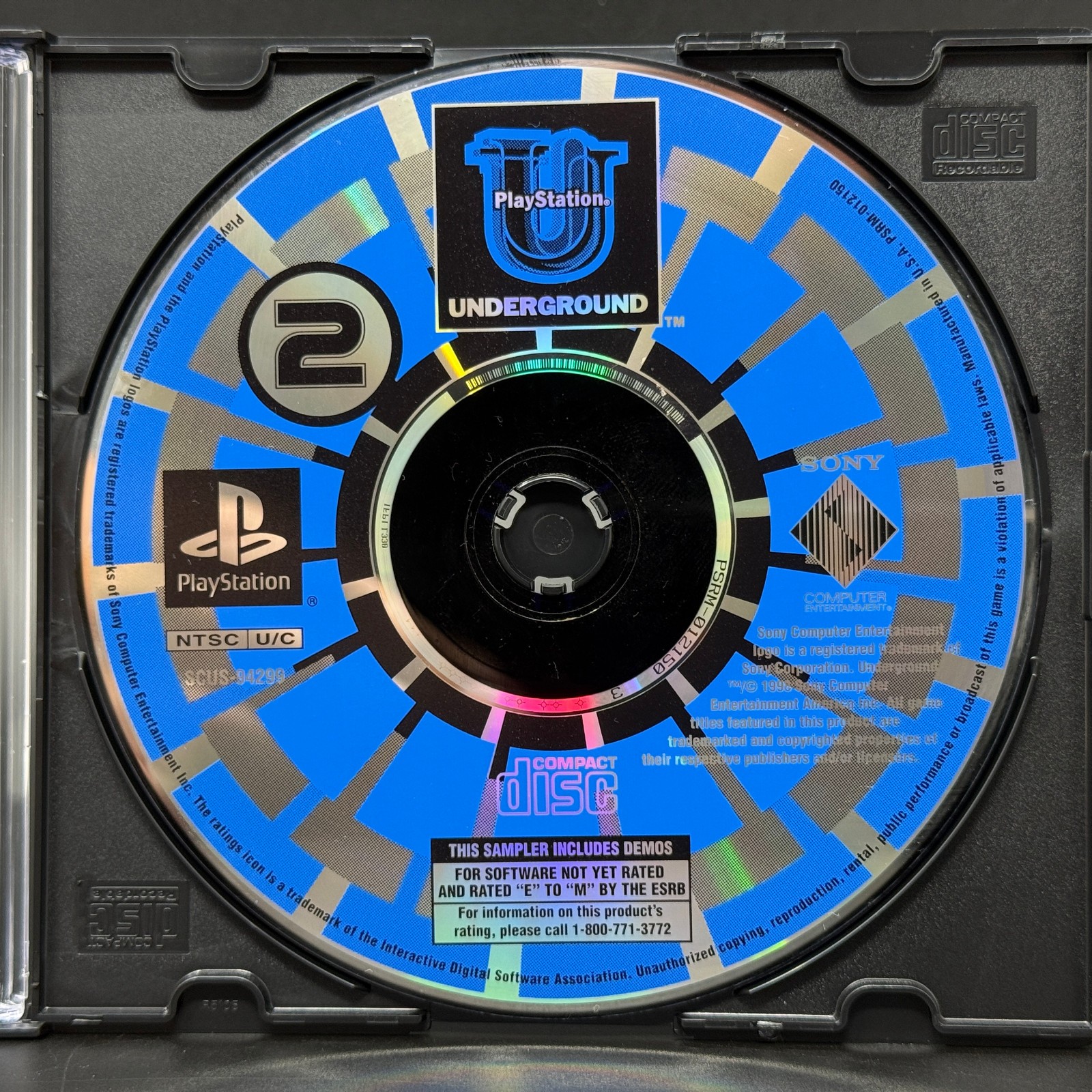 PlayStation Underground Demo Disc V2.4 (Sony PS1) *DISC 2 ONLY - REFURBISHED* PlayStation Underground Demo Disc V2.4 (Sony PS1) *DISC 2 ONLY - REFURBISHED*