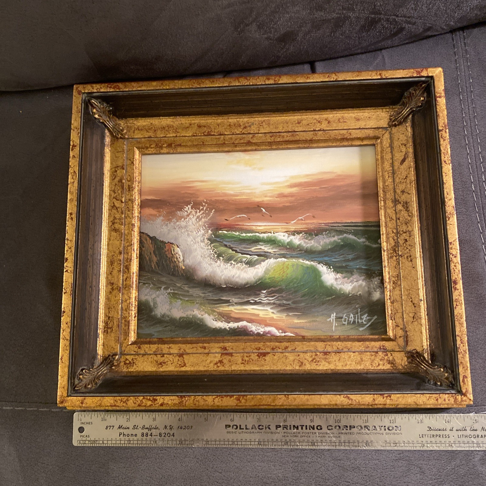 BEAUTIFUL SIGNED FRAMED PAINTING BEAUTIFUL SIGNED FRAMED PAINTING