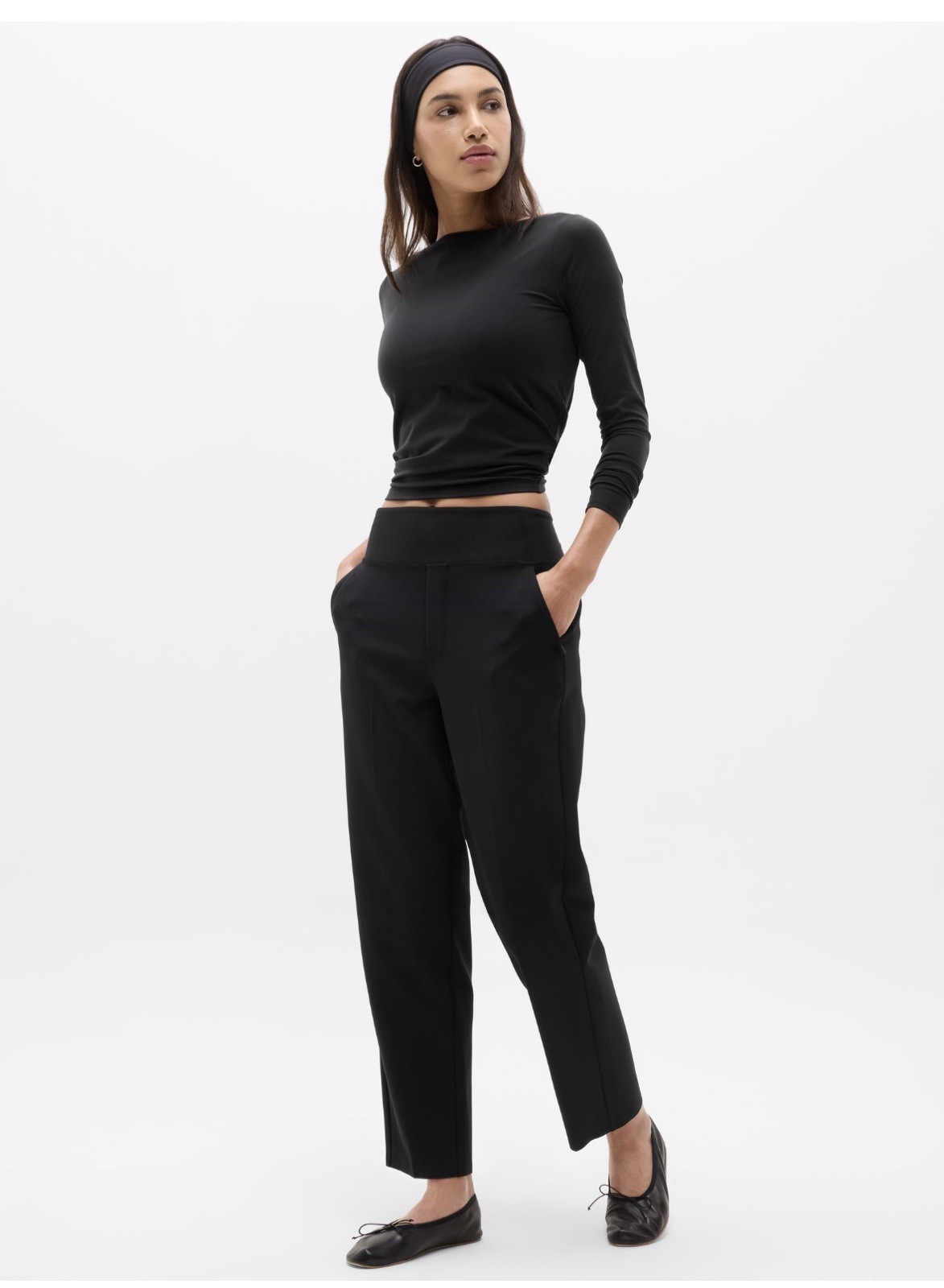 Athleta Endless High Rise Pant Size 0P HEMMED