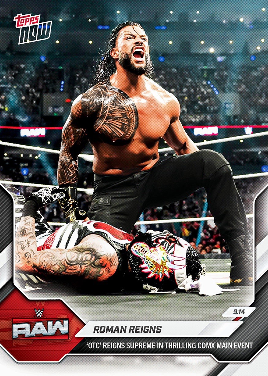 *PRE SALE* Roman Reigns - 2026 WWE Topps NOW® - Card 101