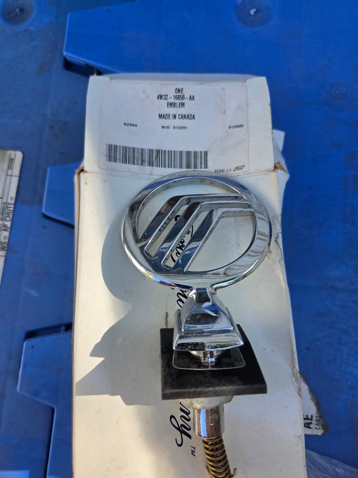 2004- 2011 mercury hood ornament vintage