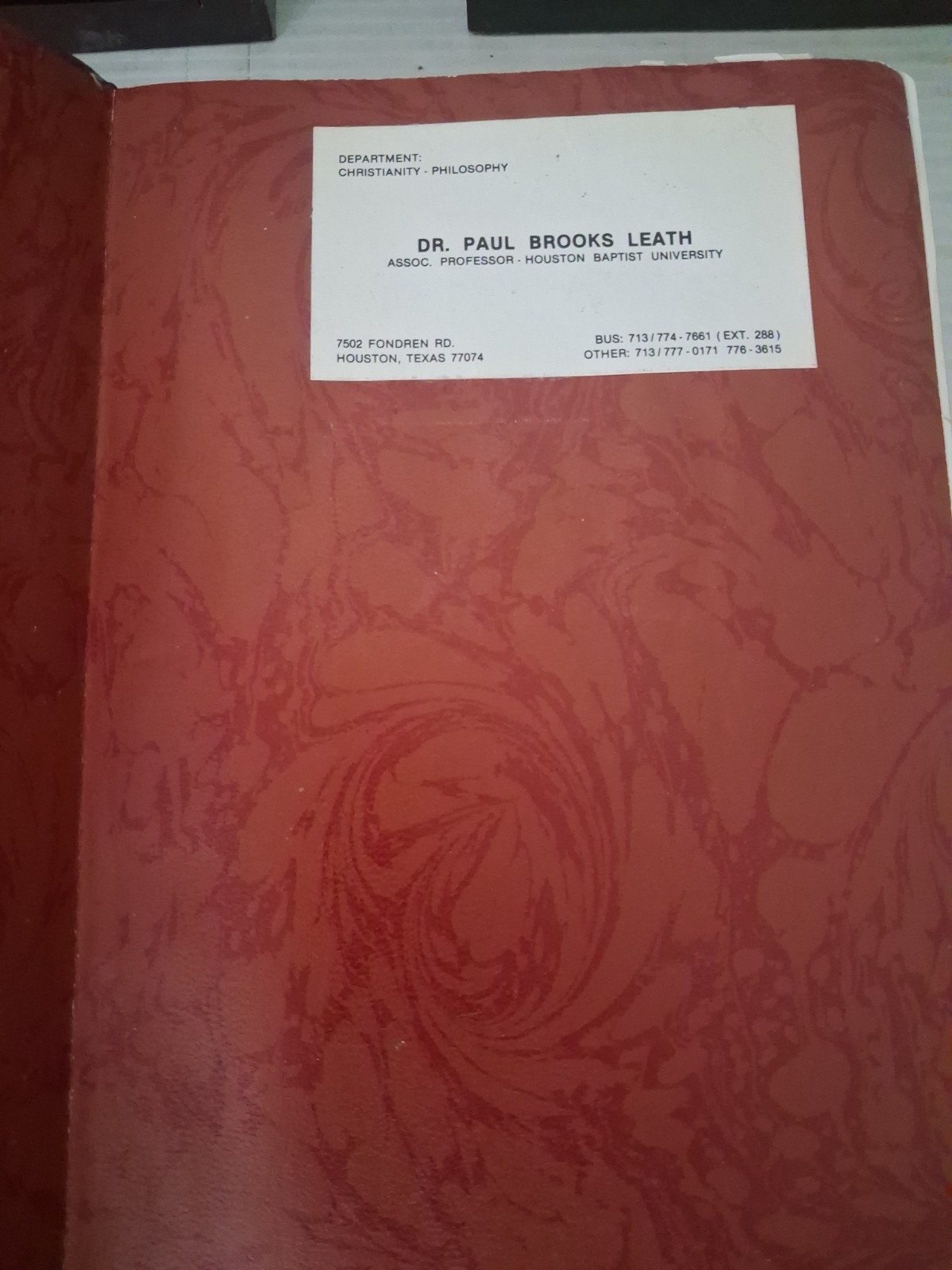 VTG Leather Bound NASB Side Column Reference Bible - Lockman Foundation VTG Leather Bound NASB Side Column Reference Bible - Lockman Foundation