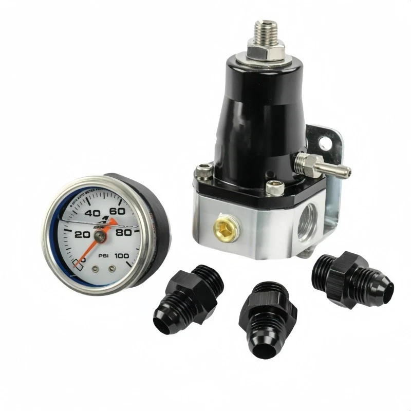 For Aeromotive Compact EFI Bypass Fuel Pressure Regulator Combo Kit 13129 US