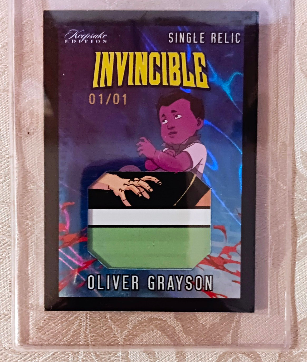 Invincible 2025 Single Relic Oliver Grayson #463 Relic Card 1/1 Serial