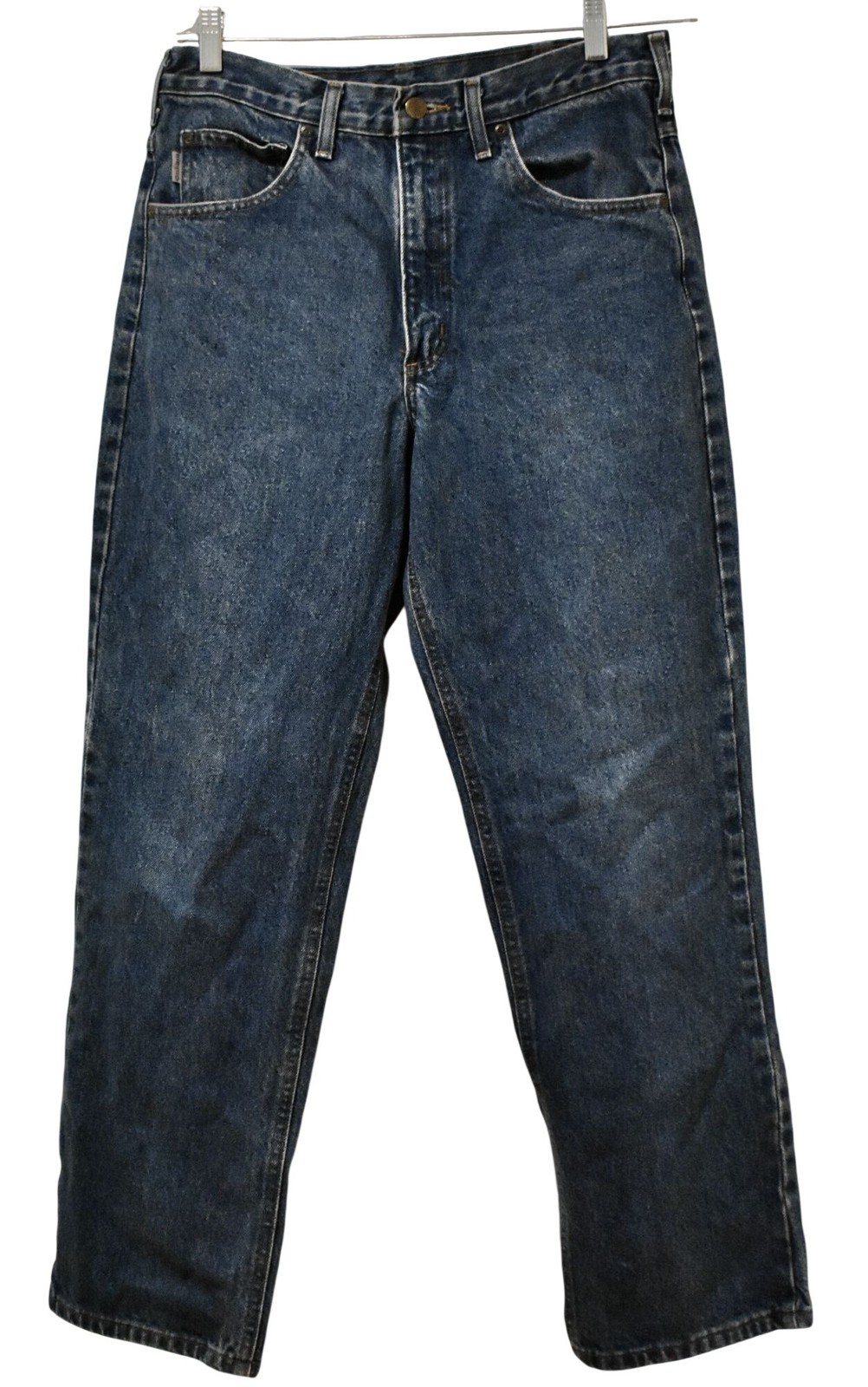 Men\'s Carhartt Relaxed Fit Jeans Medium Wash Size 32/28 Men\'s Carhartt Relaxed Fit Jeans Medium Wash Size 32/28