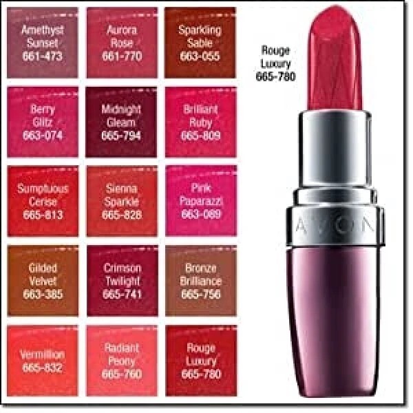 Avon Ultra Color Rich Brilliance Lipstick  AURORA ROSE ~LOVELY COLOR ~ FAST SHIP
