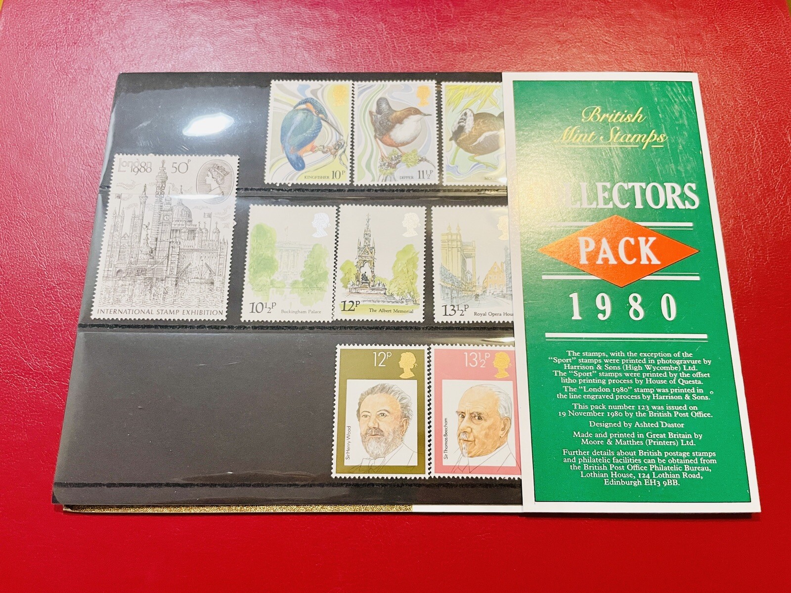 1980 Collectors Year Pack Stamps GB UK ROYAL MAIL MNH