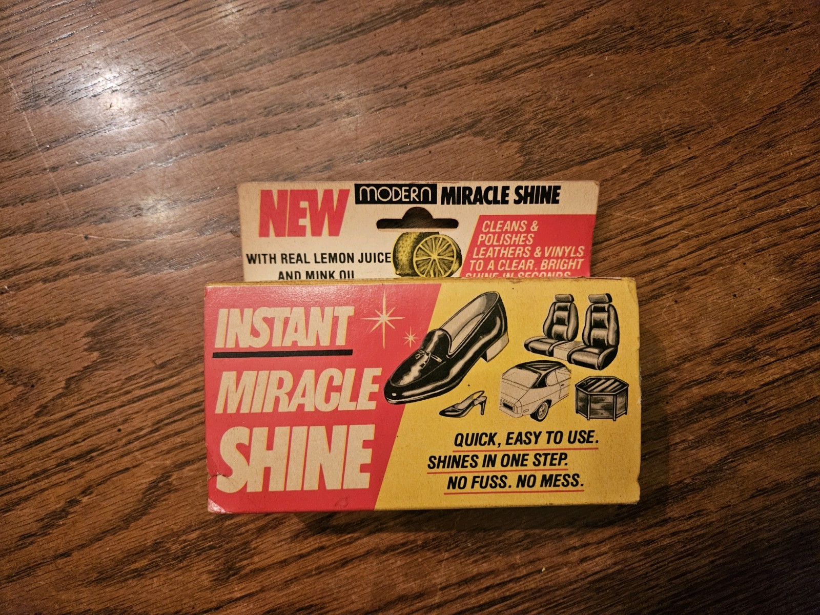 Vtg Instant Miracle Shine NIB 1982
