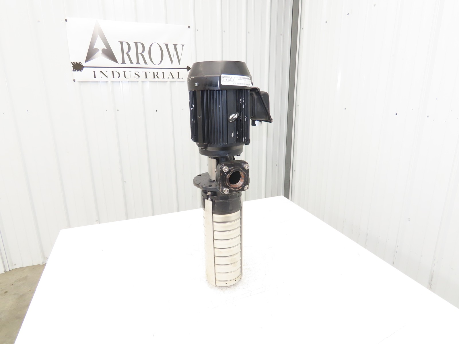 Ebara 40VTP3/8 62.2C Vertical Immersion Coolant Pump 900L/min 2.2kw 460V 3PH