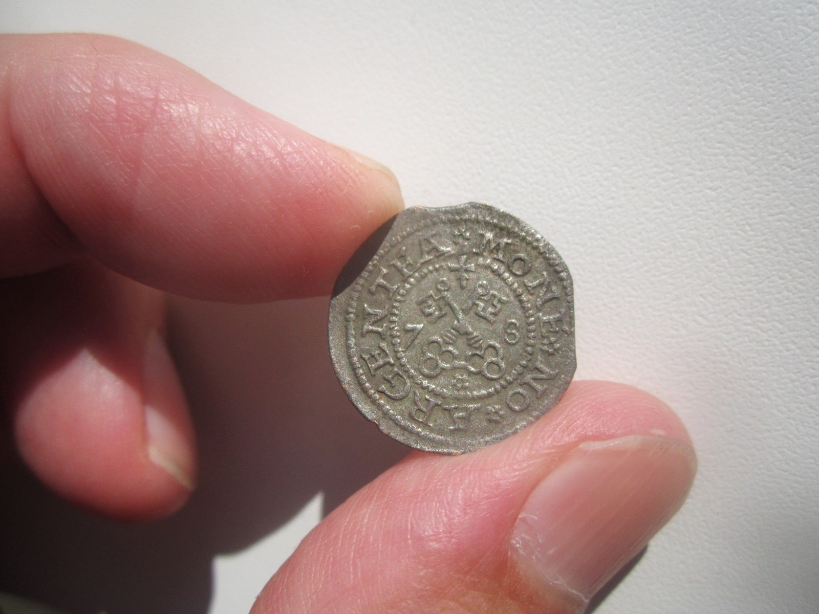 1578 RIGA FREE CITY, POLAND, LATVIA SCHILLING