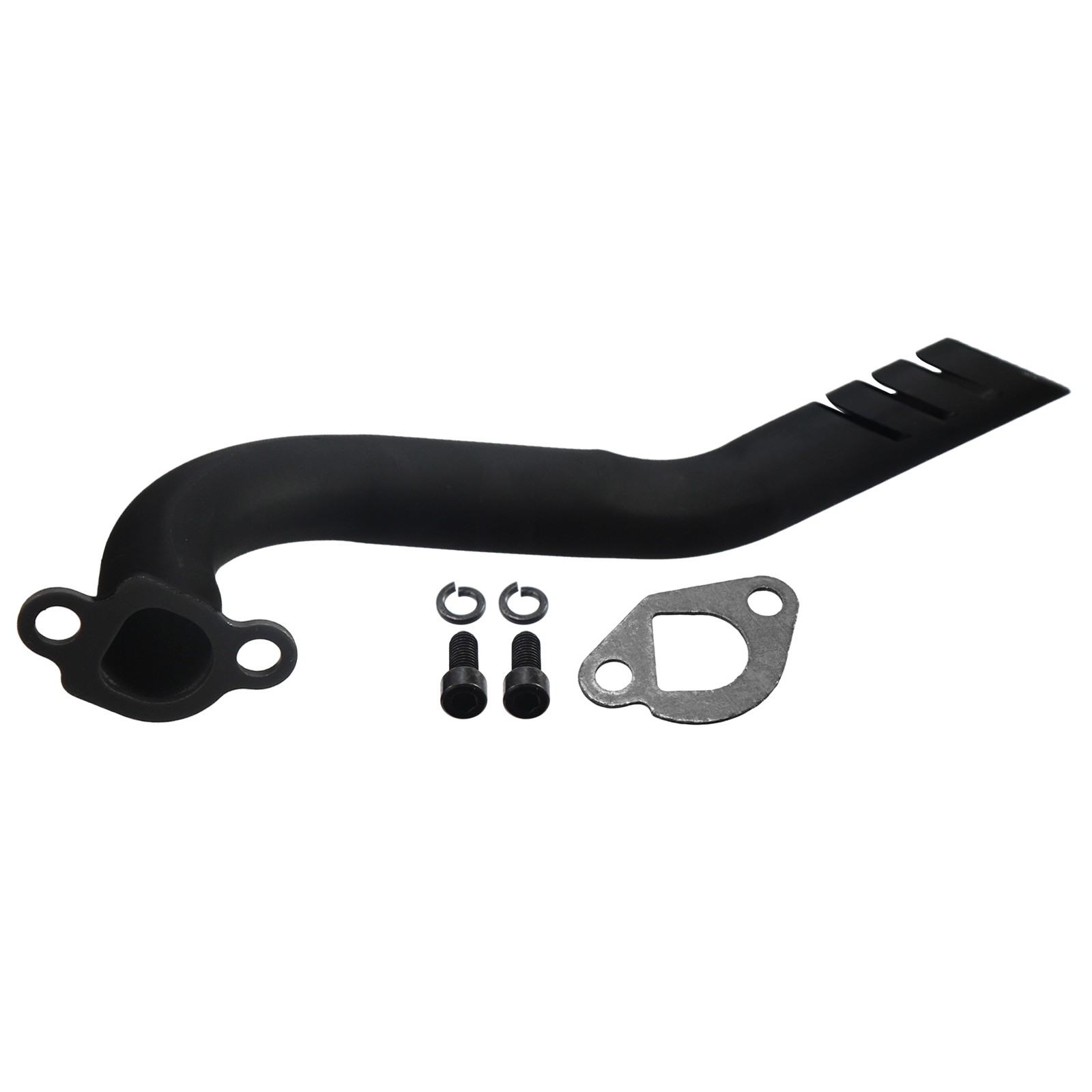 Exhaust Pipe Header Kit For Predator 212cc 224cc 196cc 5.5hp 6.5hp Go Kart