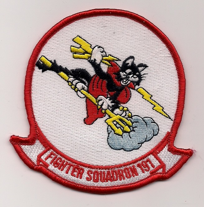 VF-191 SATAN\'S KITTENS FIGHTER SQN patch