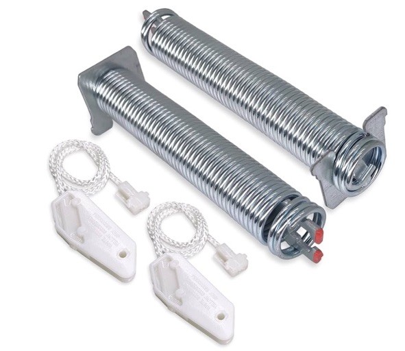 ✅4 Pc SET OEM Bosch Dishwasher Door Spring & Cable Ropes 00654854 10087 00610087