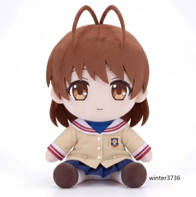 CLANNAD Furukawa Nagisa 30cm Cotton Stuffed Doll Display Ornament Gift Toy CLANNAD Furukawa Nagisa 30cm Cotton Stuffed Doll Display Ornament Gift Toy