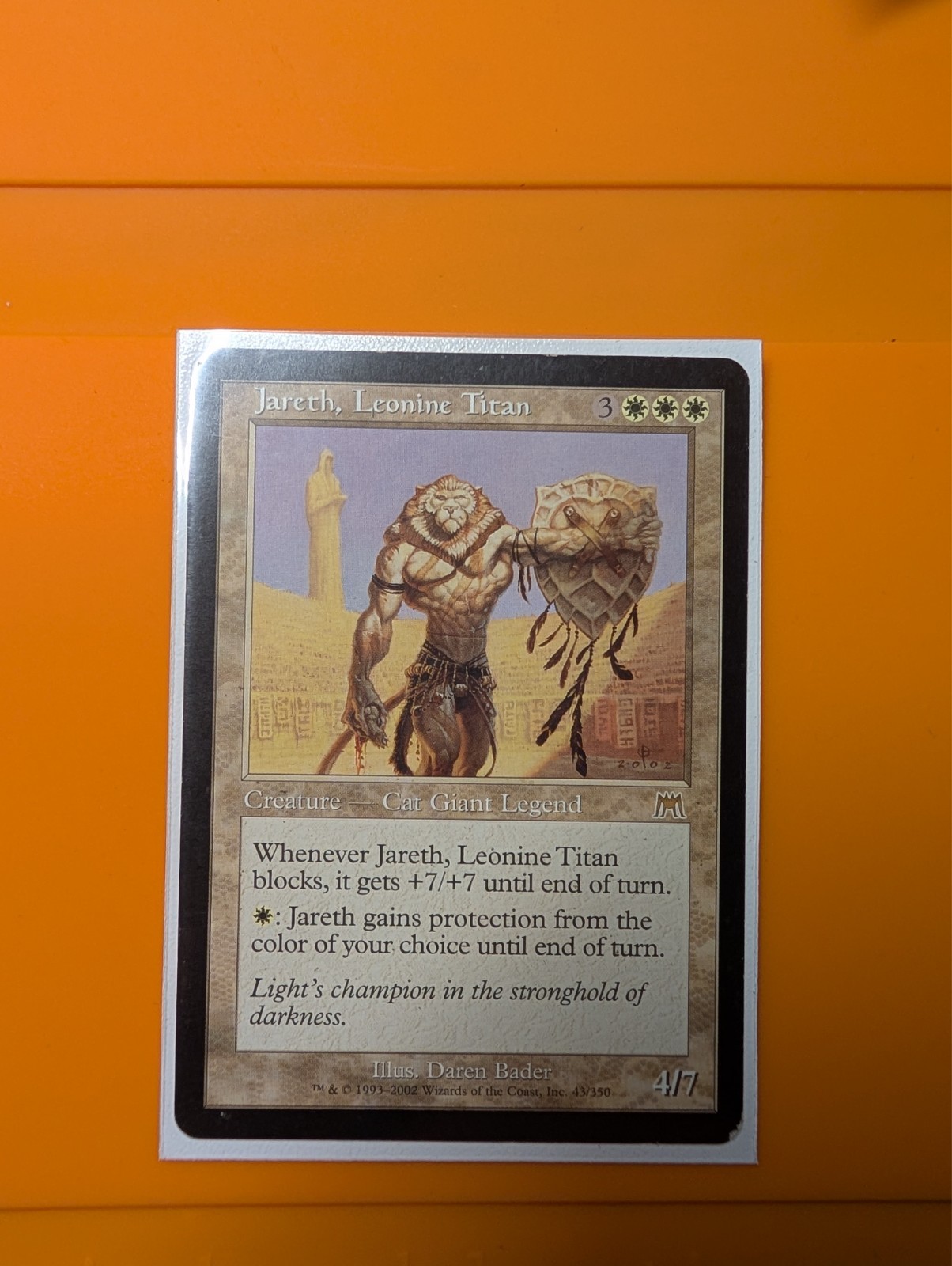 Jareth, Leonine Titan Onslaught Regular