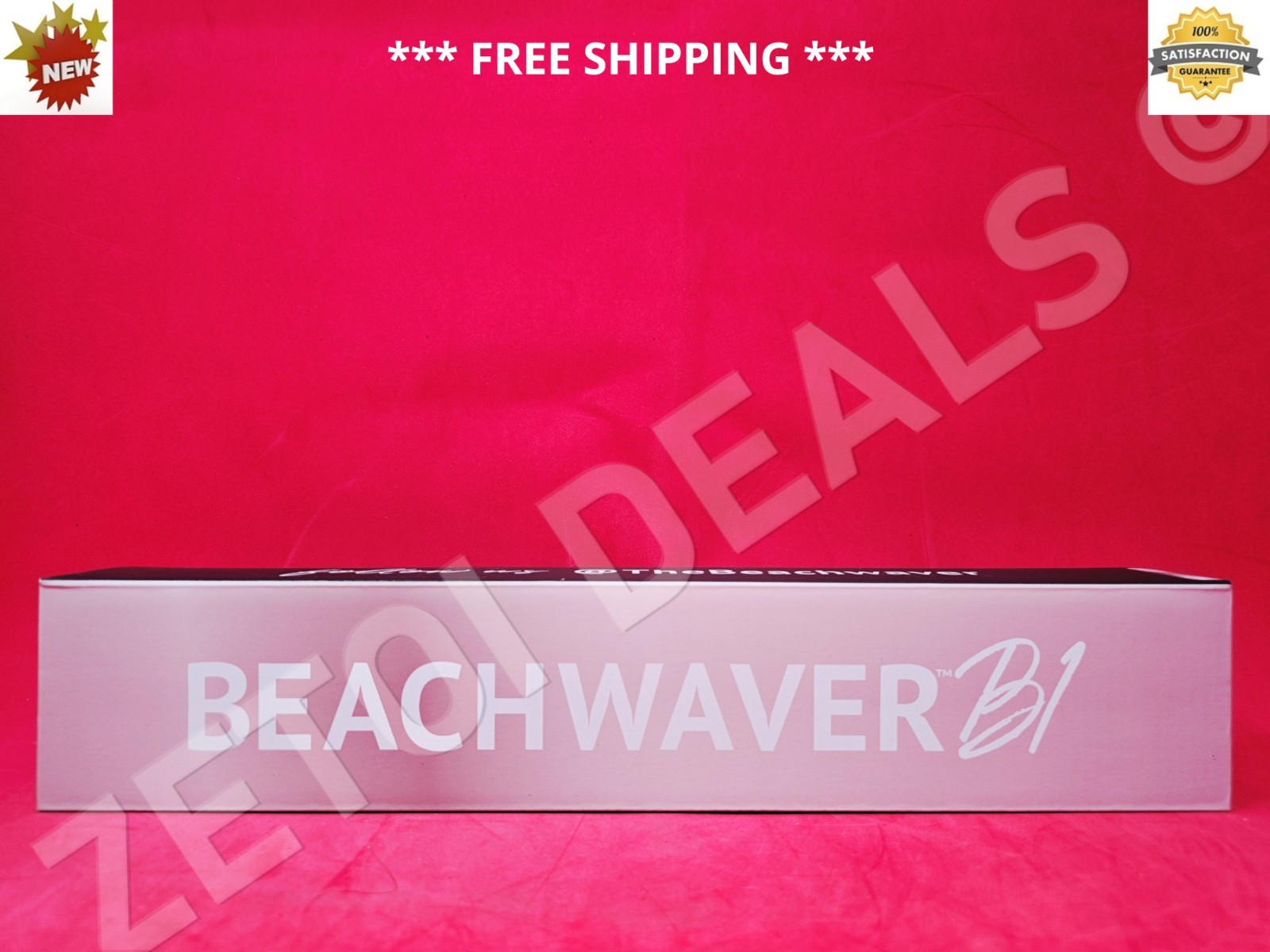 BEACHWAVER Co. B1 Rotating Curling Iron Midnight Rose Even Heat Distribution 1 BEACHWAVER Co. B1 Rotating Curling Iron Midnight Rose Even Heat Distribution 1