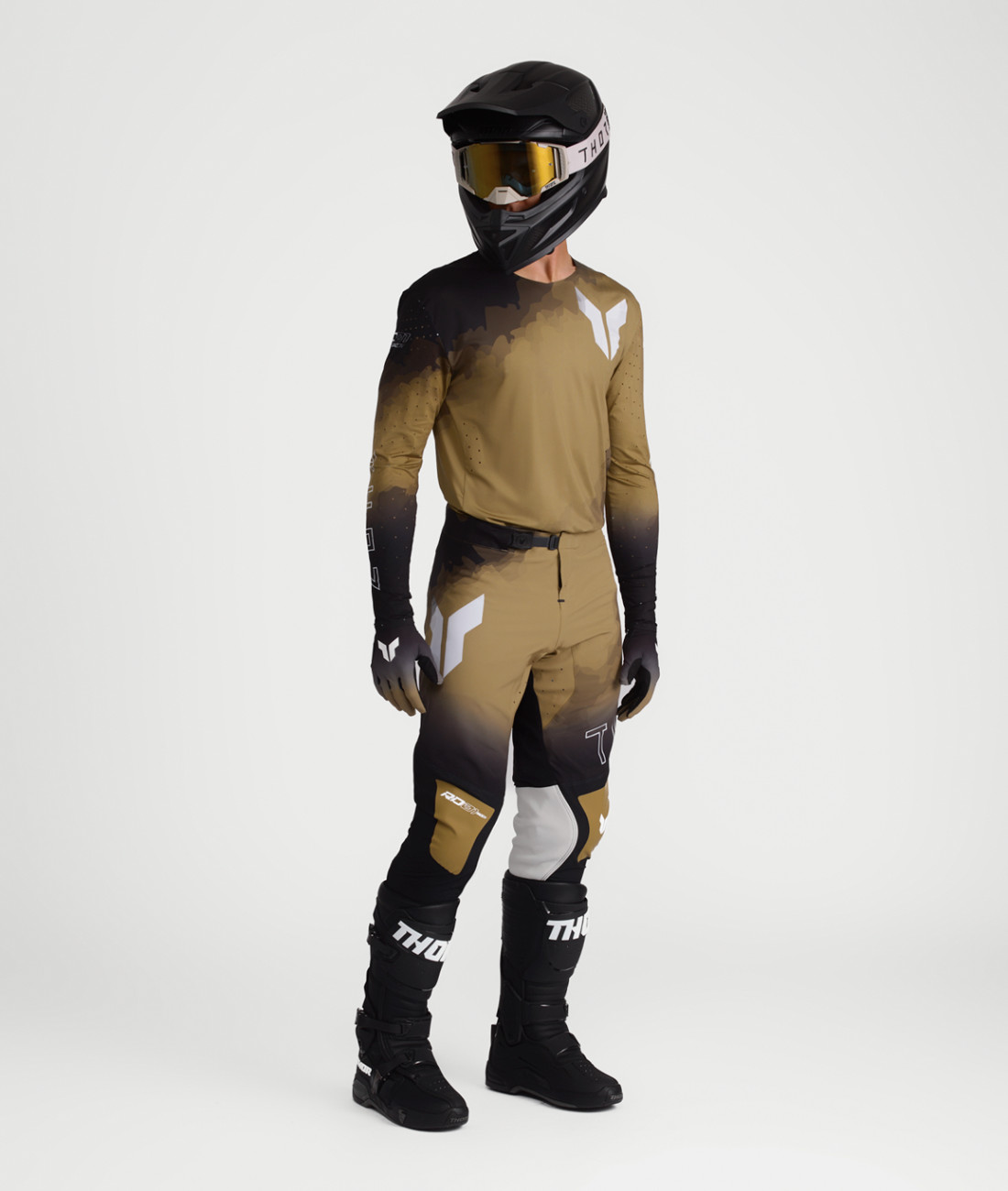 MX-26 Thor Sportmode Carbon Motocross Gear Set - Jersey & Pant - Black/Copper MX-26 Thor Sportmode Carbon Motocross Gear Set - Jersey & Pant - Black/Copper