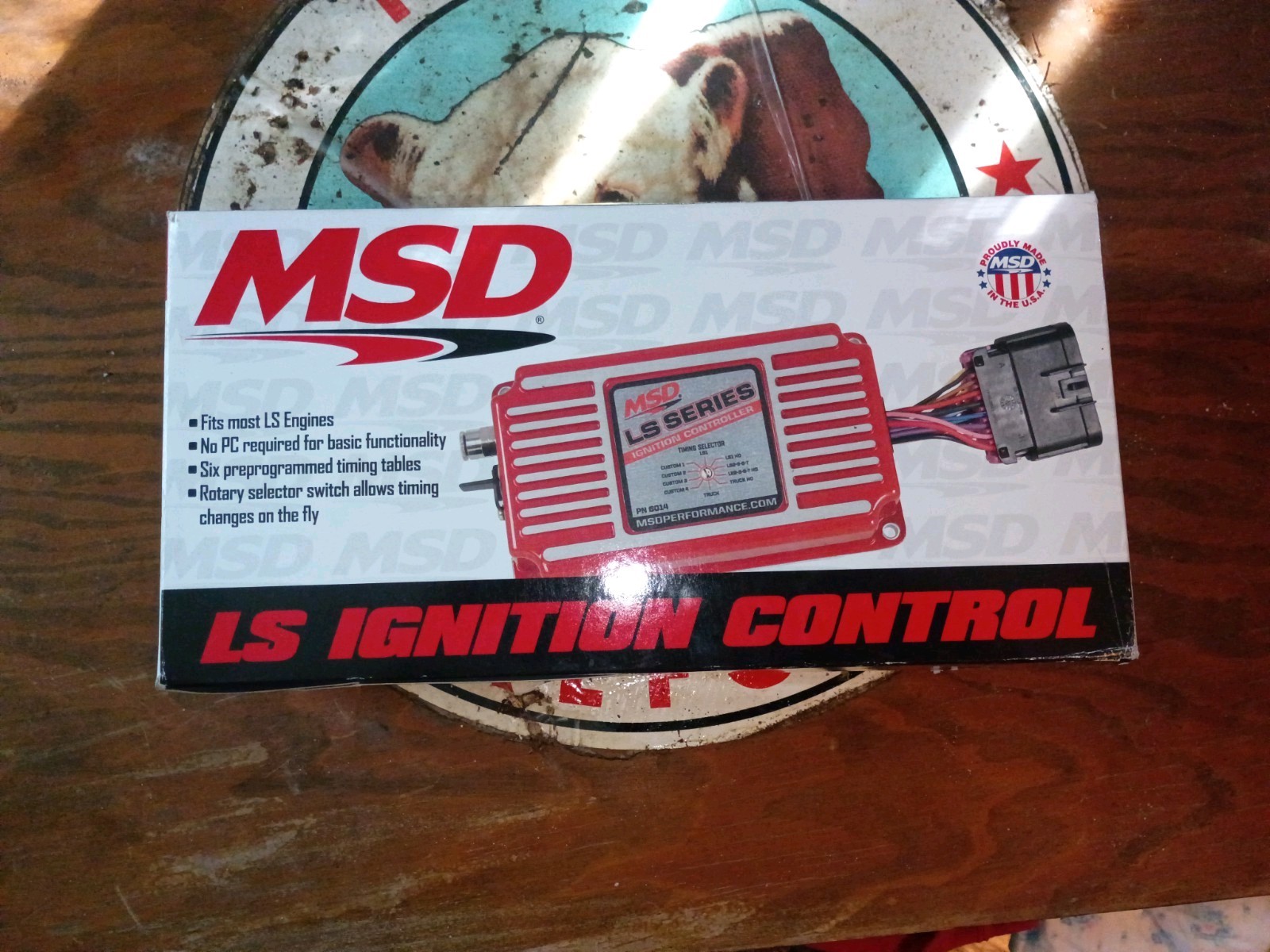MSD 6014 Red LS Ignition Control Box Carb Swap LS1 LS2 LS3 LSX  